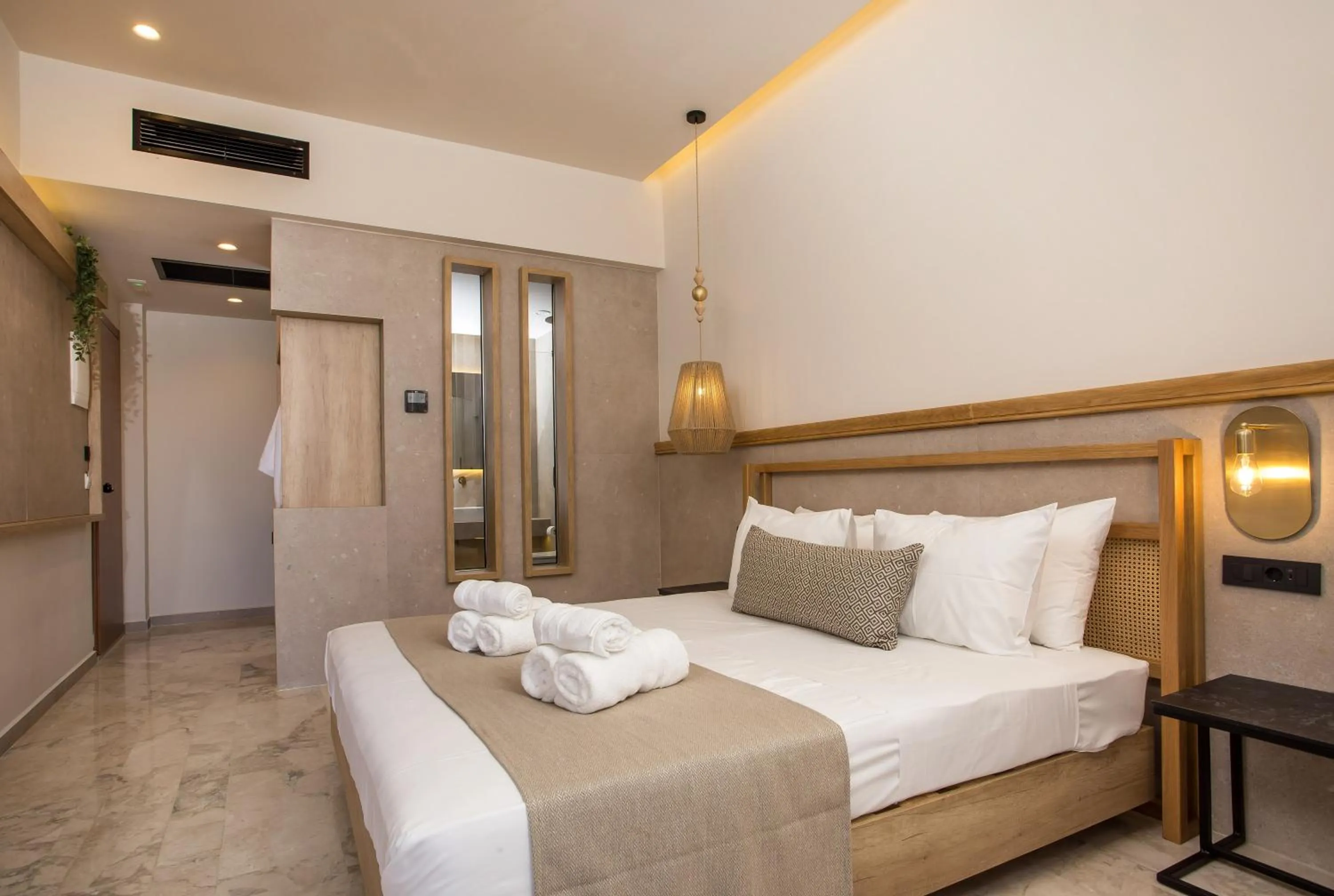 Bed in Ladiko Suites - Faliraki