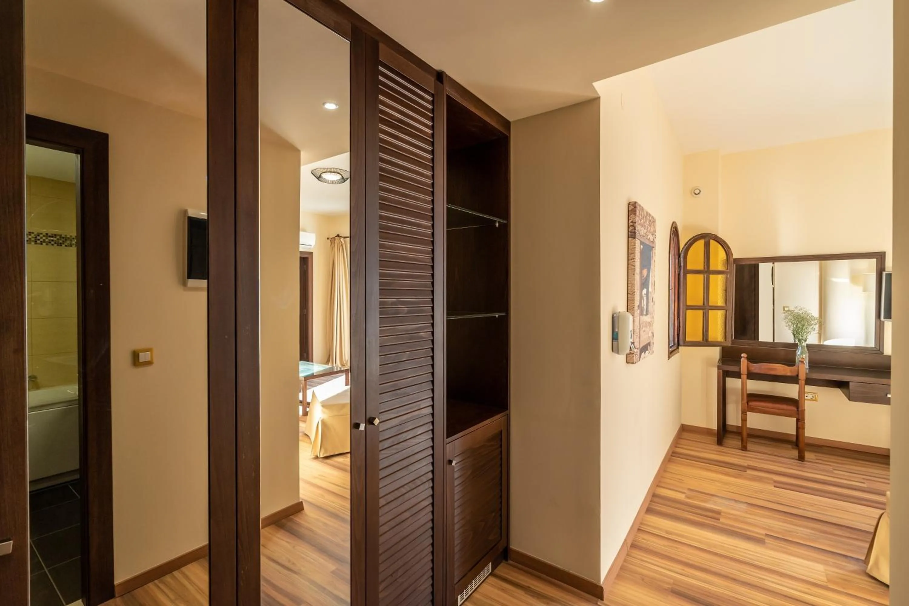 View (from property/room), Bed in Ladiko Suites - Faliraki