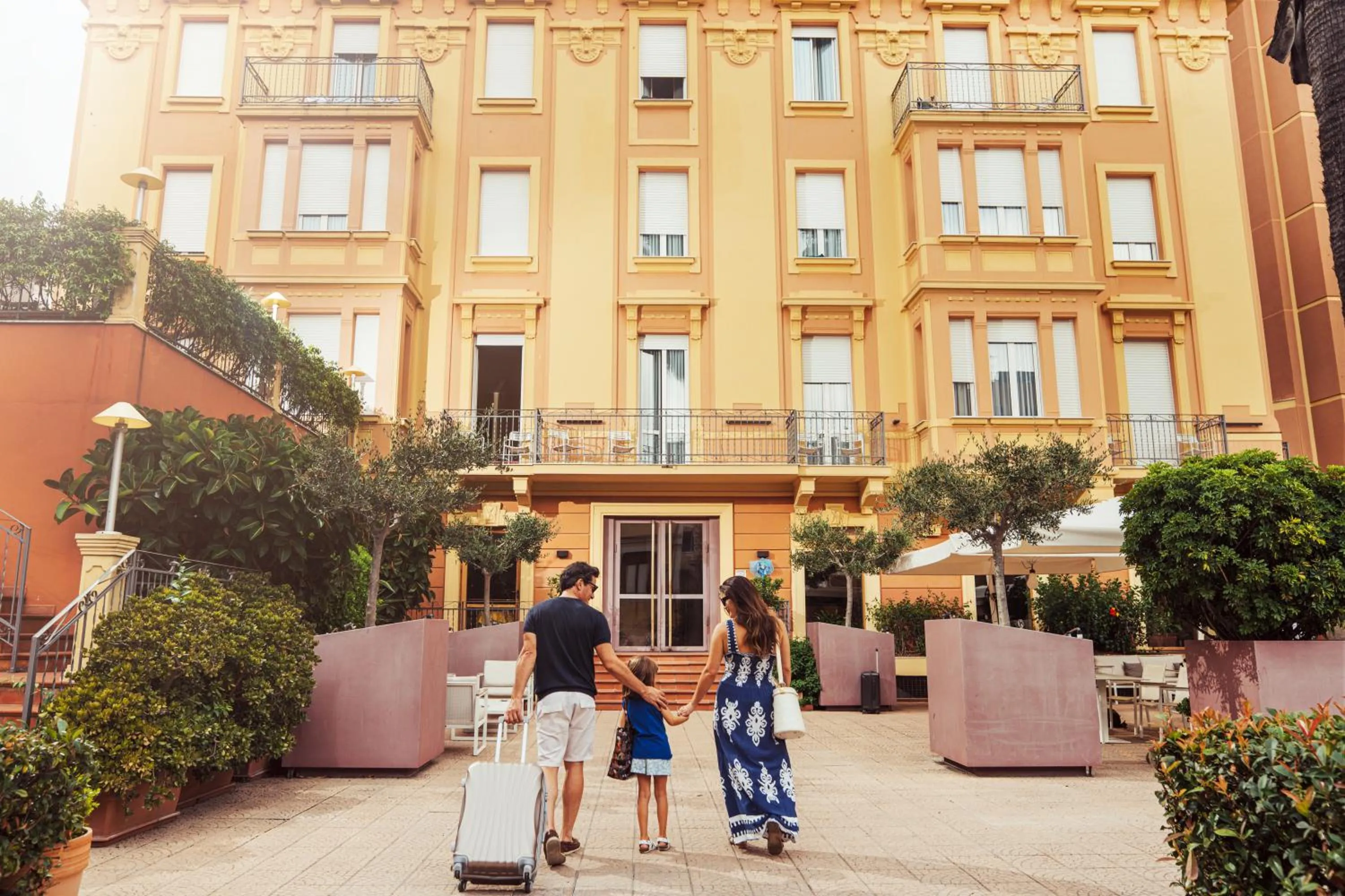 Property building in Hotel Careni Villa Italia