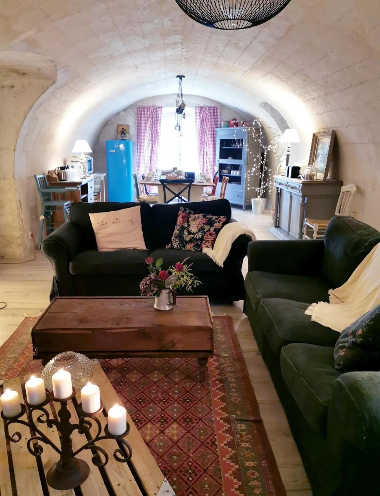 Living room in Quatre Chats sous un Pin