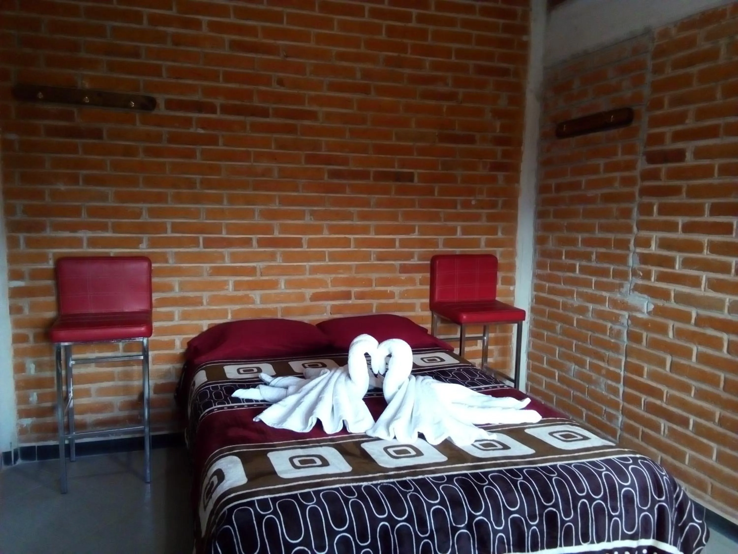 Bed in CABAÑAS TLAXCO LA LOMA