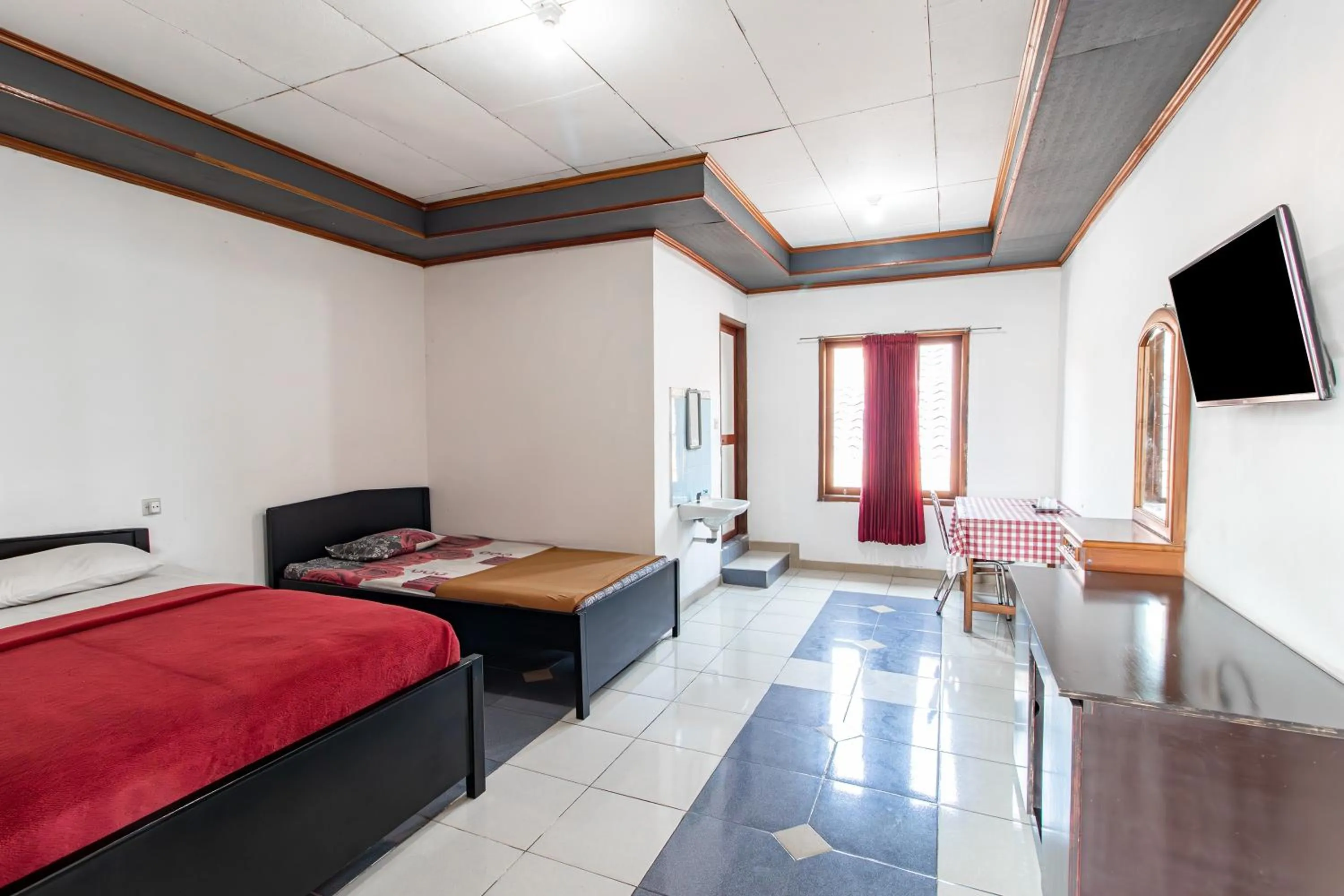 Bed in Abang Hotel Ciwidey