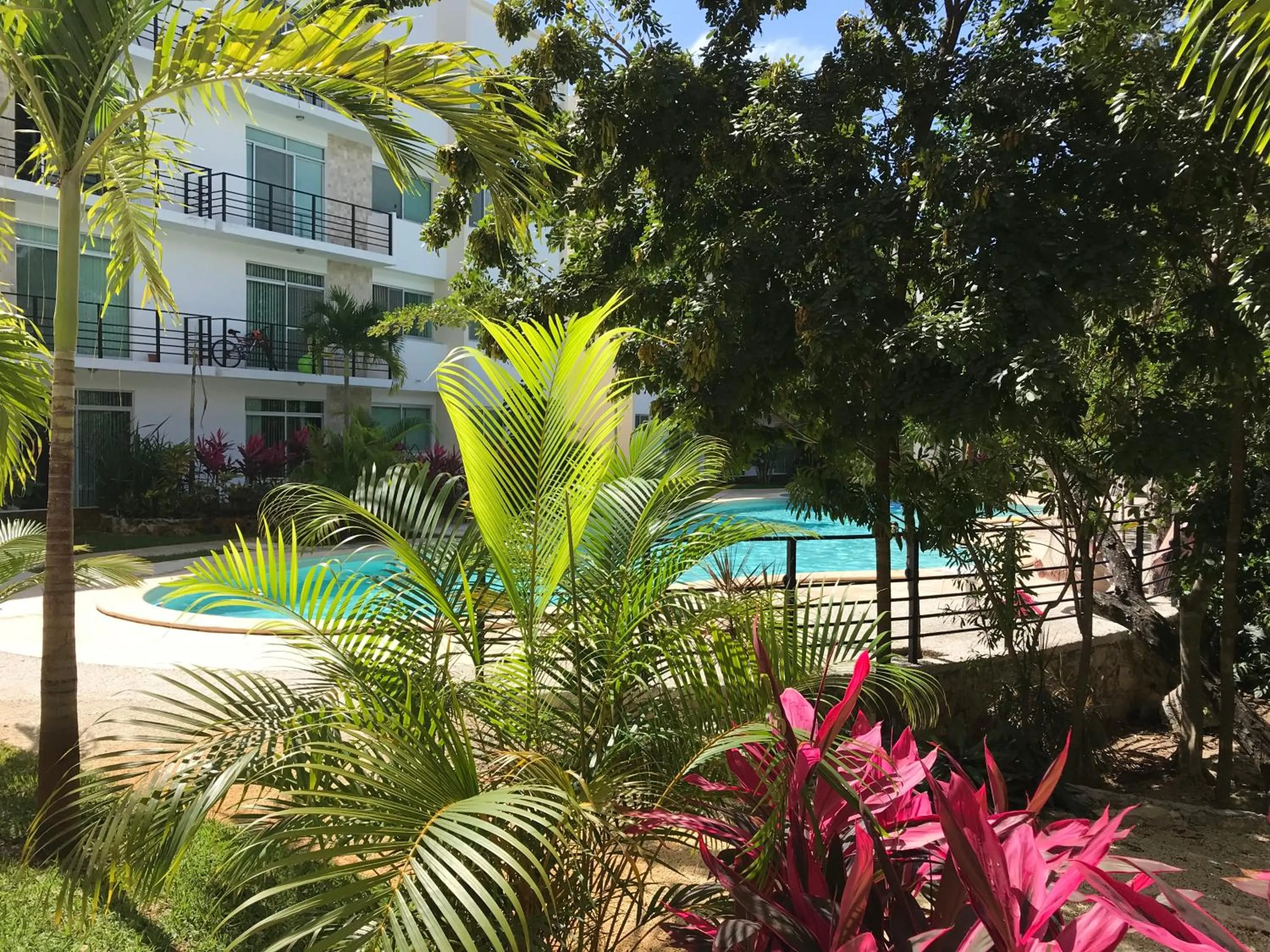Swimming pool in PLAYA SUITES apartment