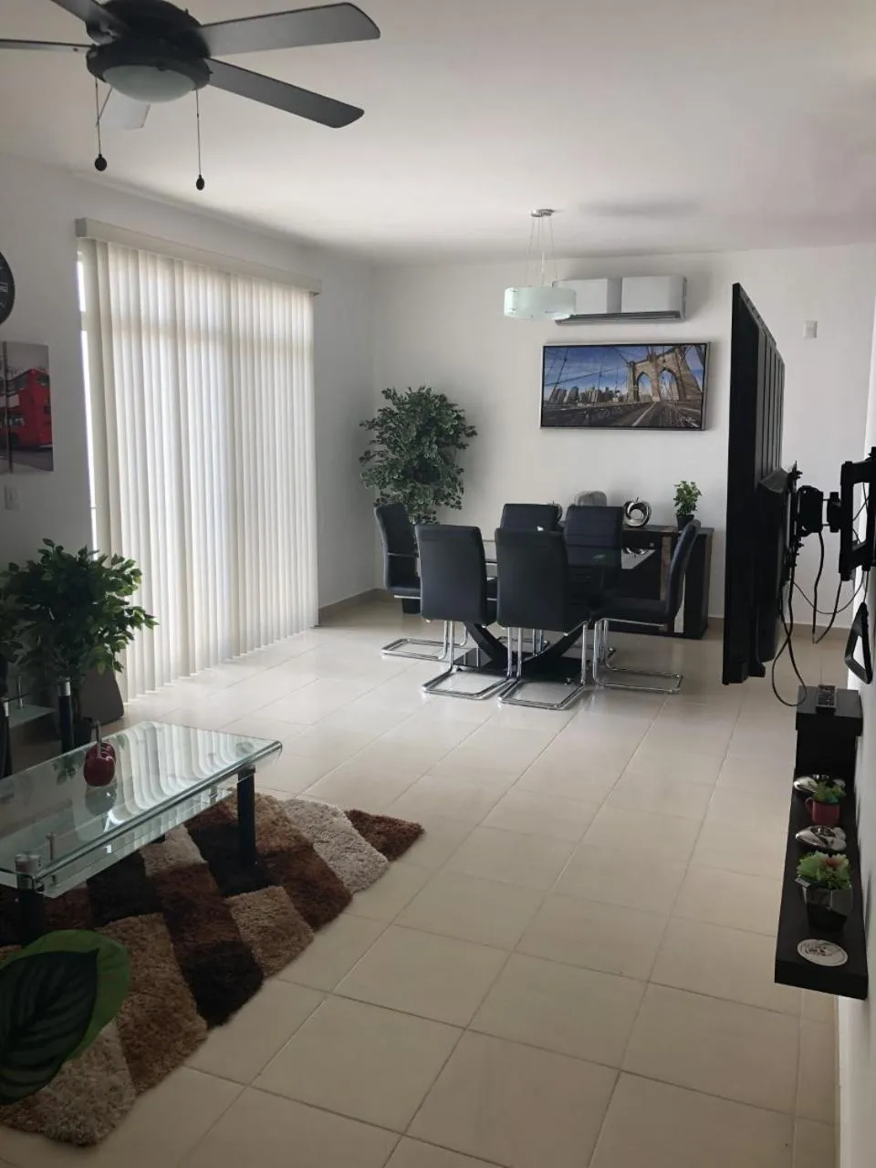 Living room in PLAYA SUITES apartment