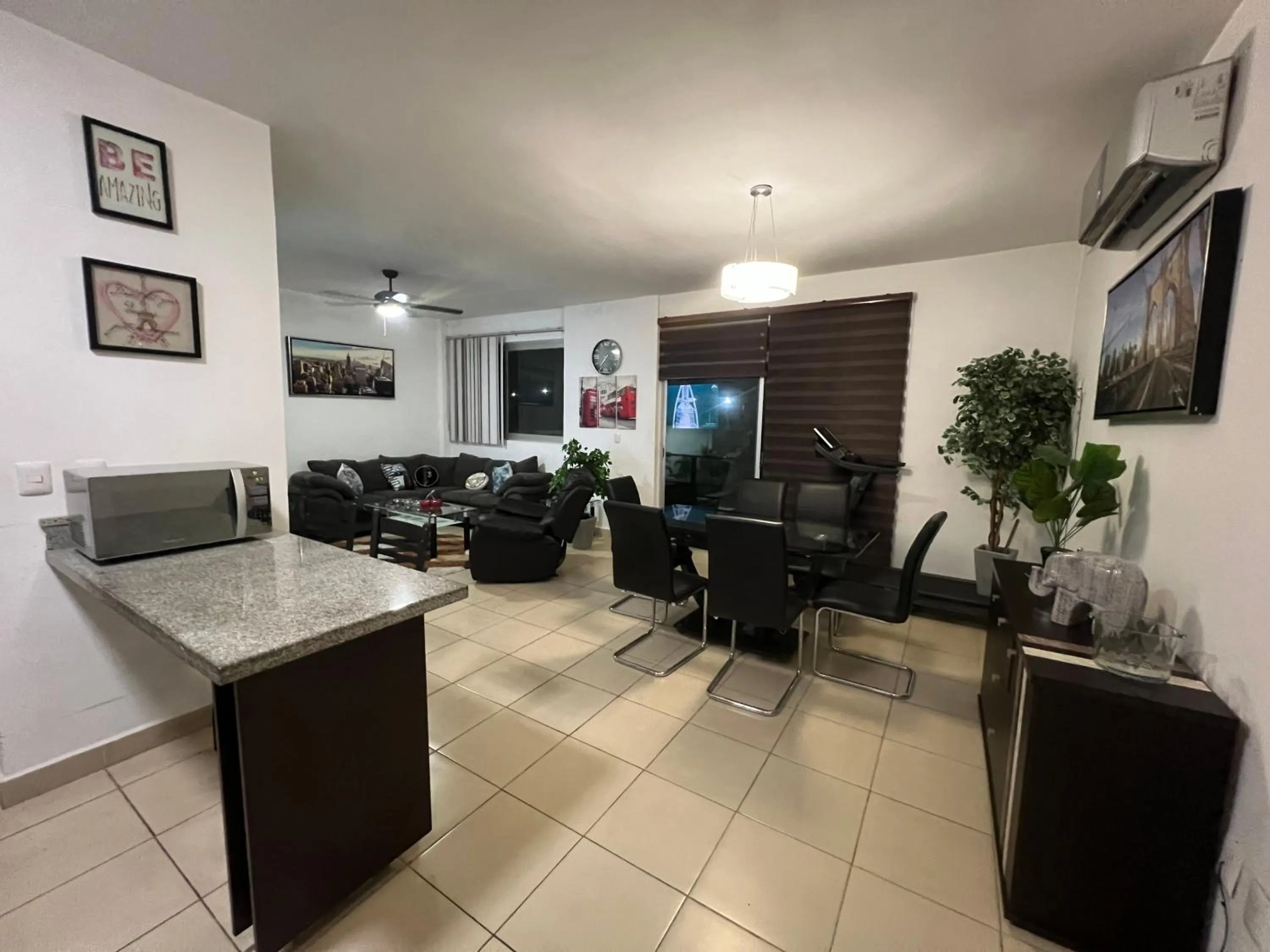 Living room in PLAYA SUITES apartment