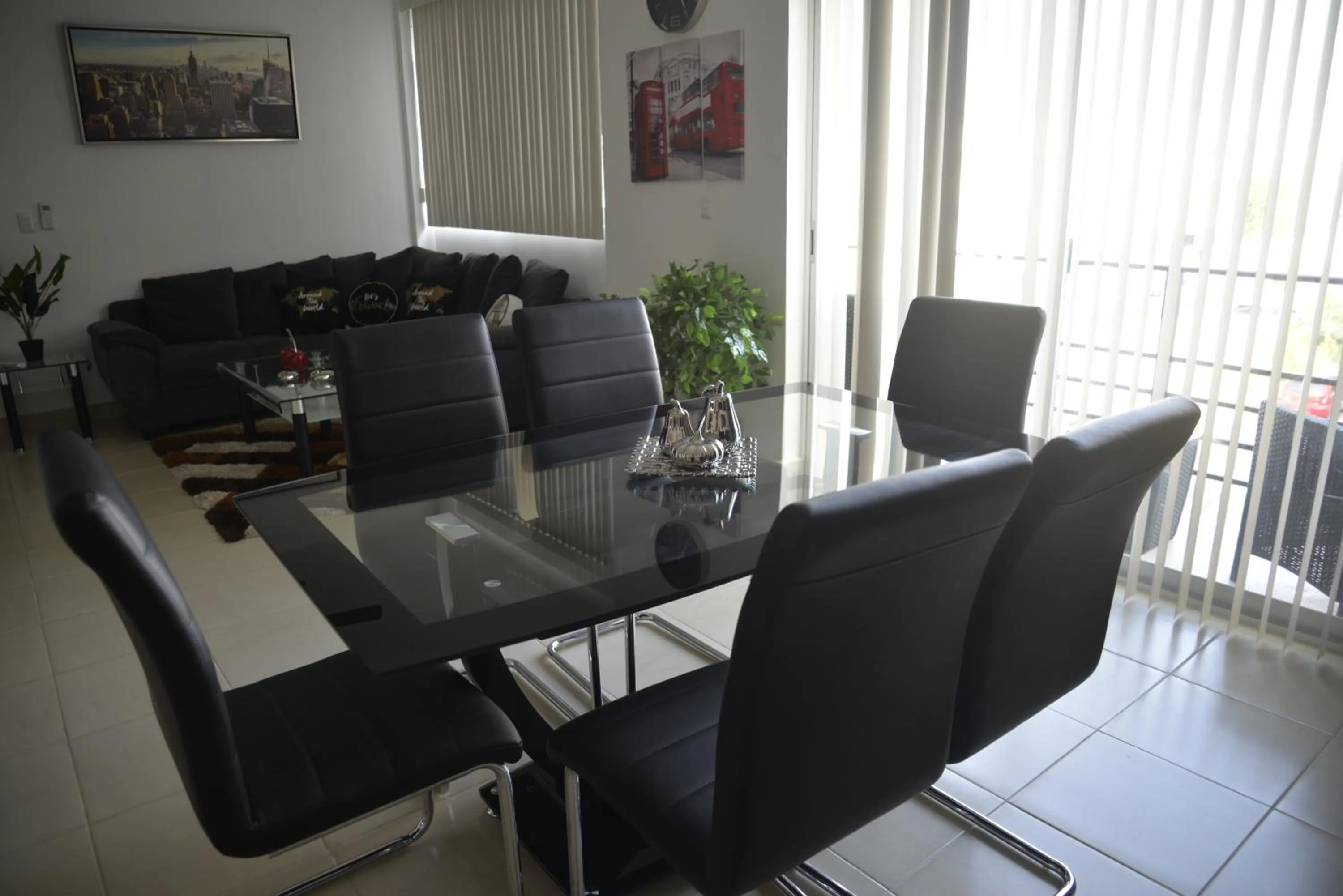 Living room in PLAYA SUITES apartment