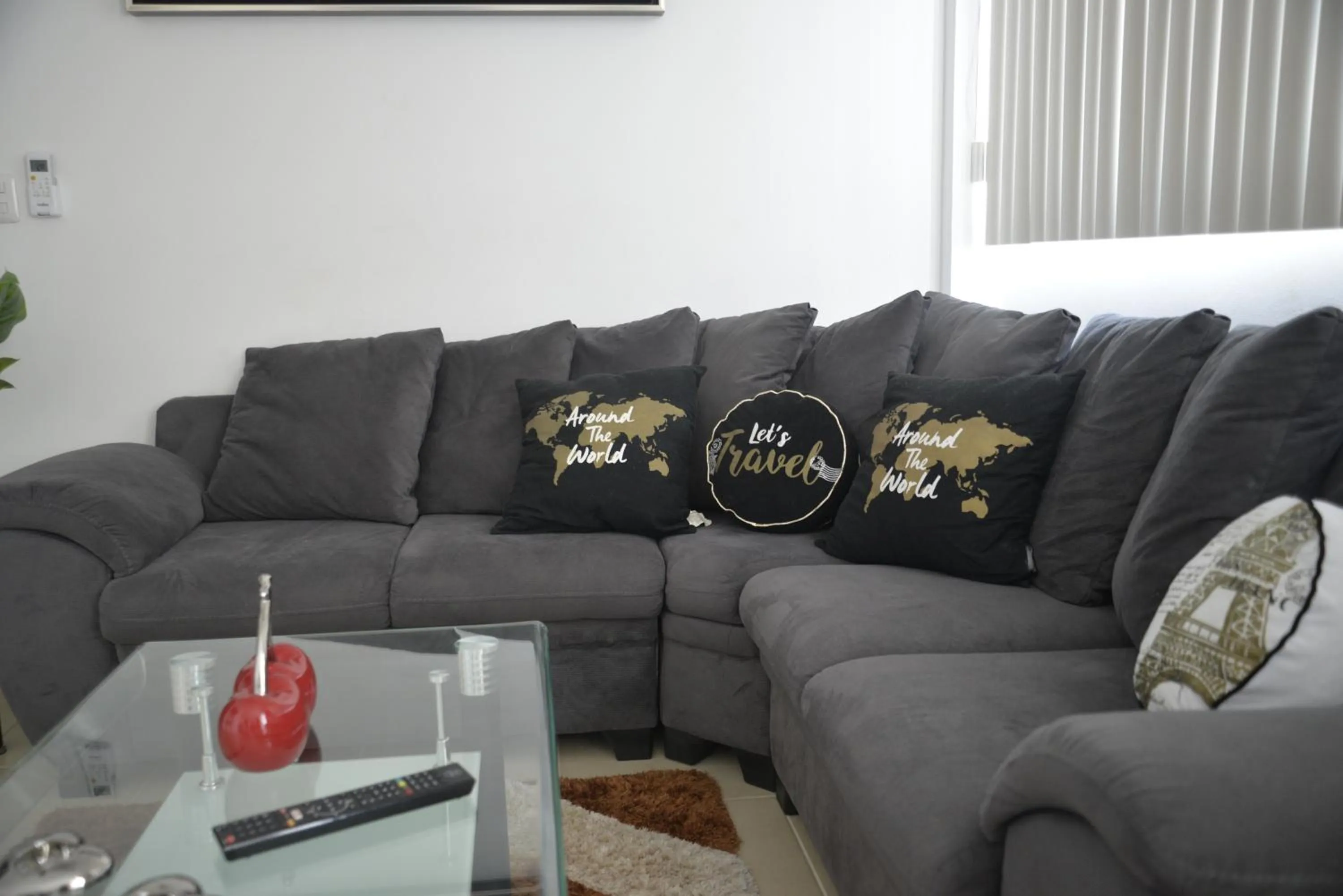 Living room in PLAYA SUITES apartment