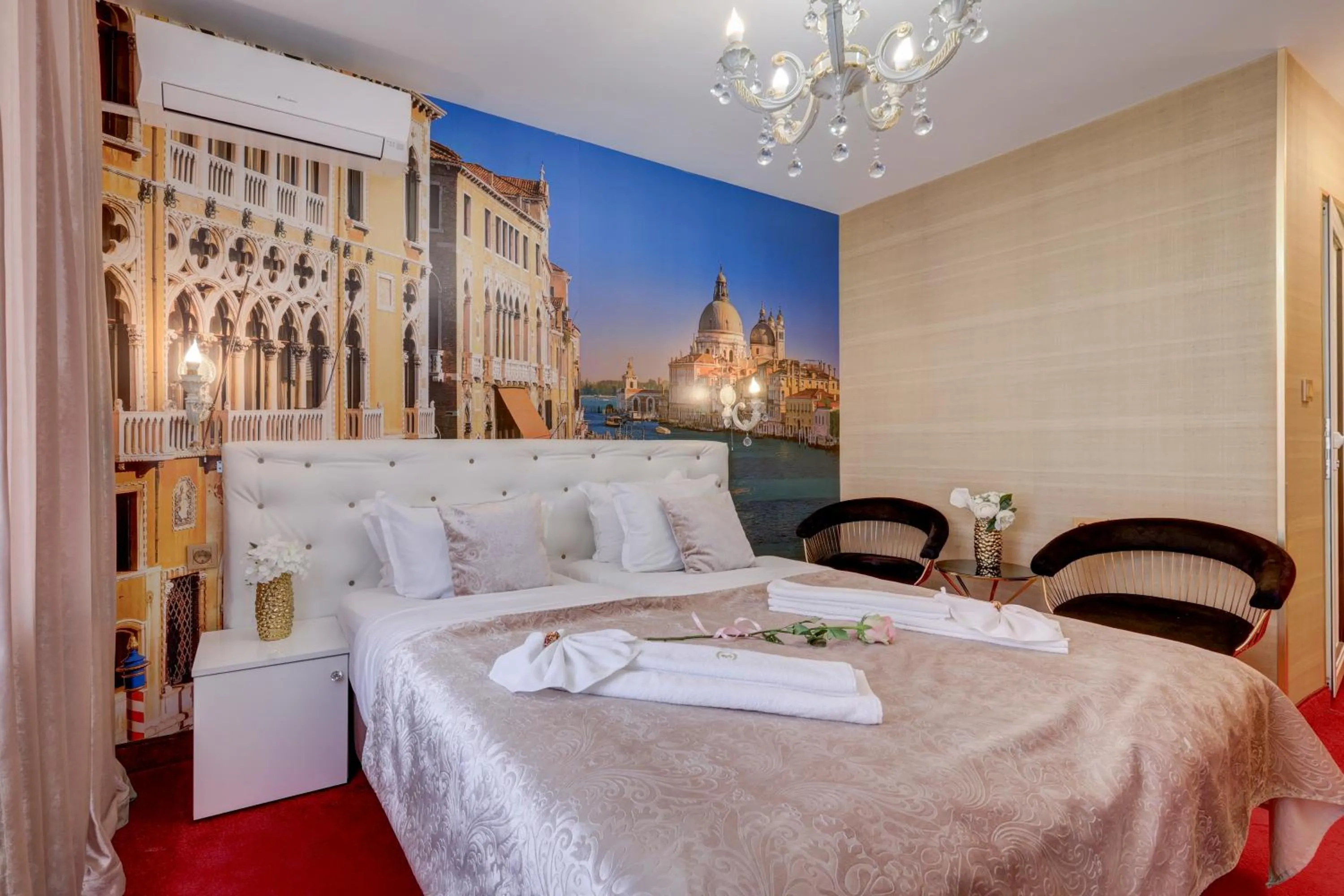 Bed in Hotel IMPERIA