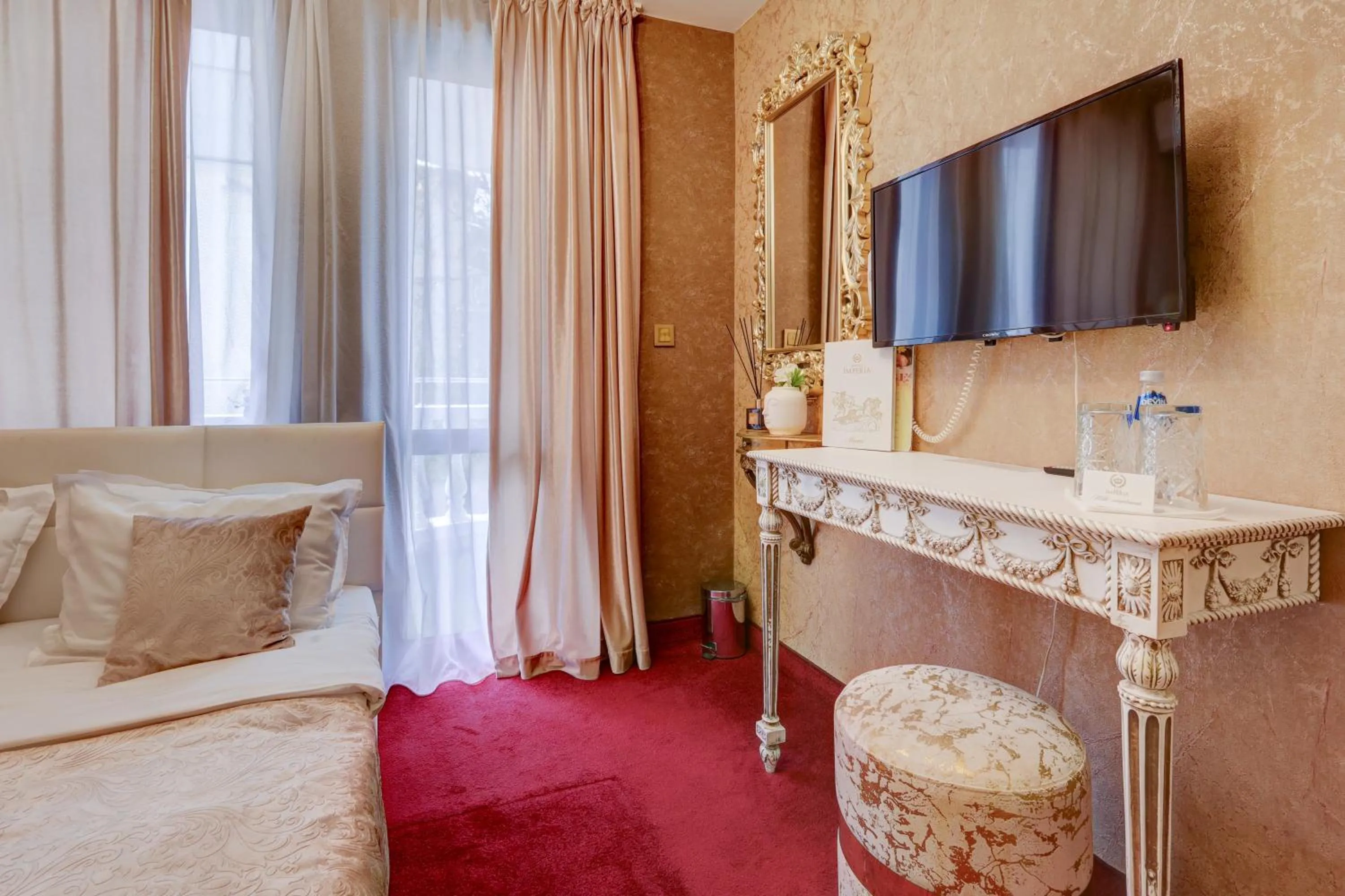 Bed in Hotel IMPERIA