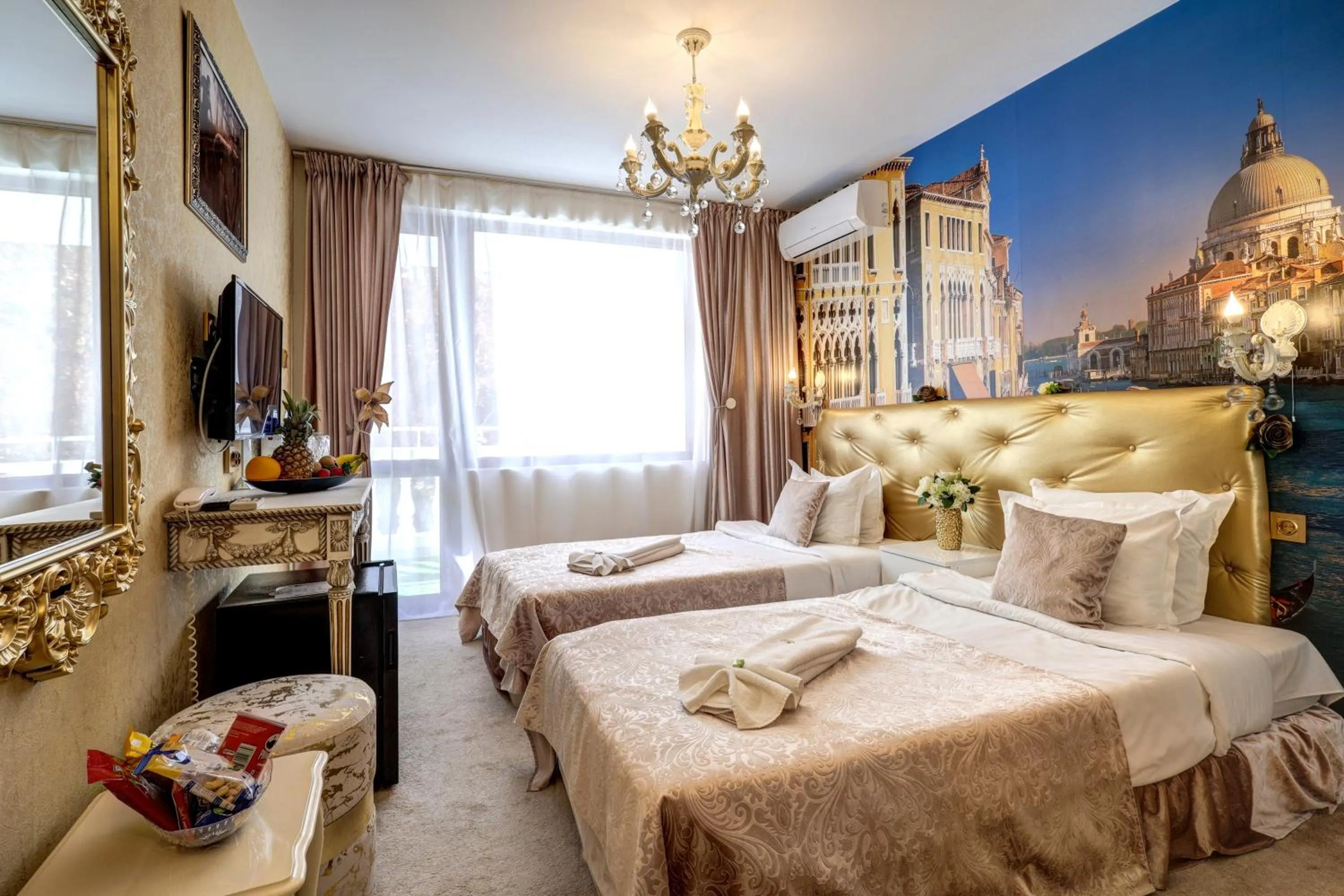 Bed in Hotel IMPERIA