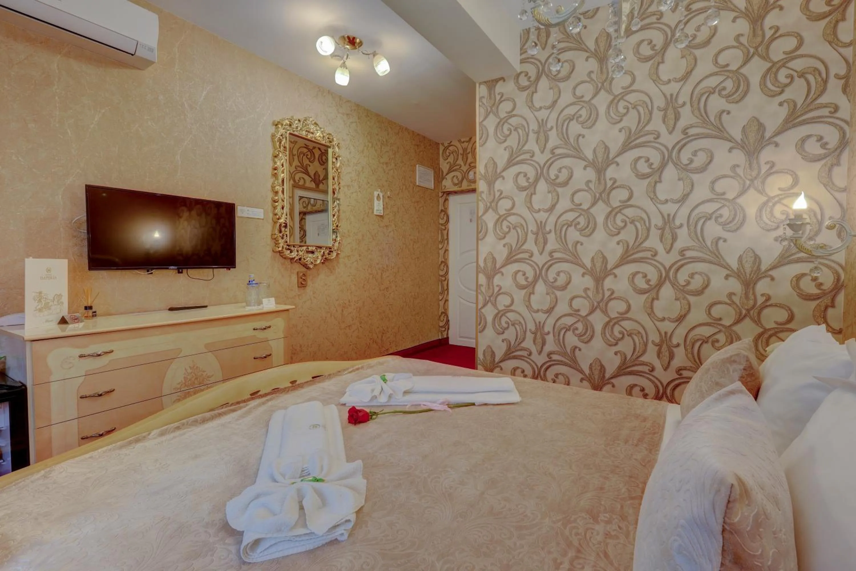 Bed in Hotel IMPERIA