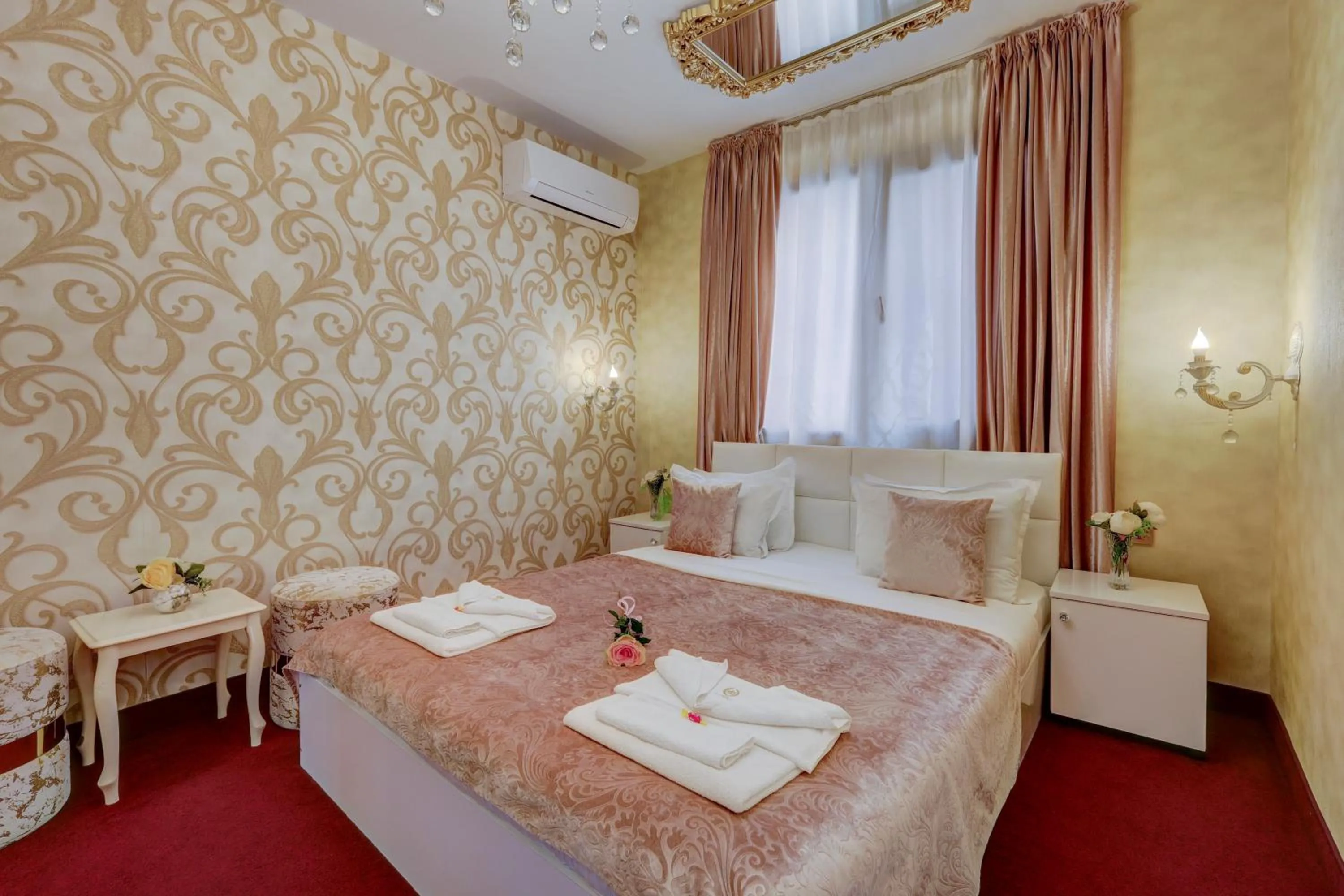 Bed in Hotel IMPERIA