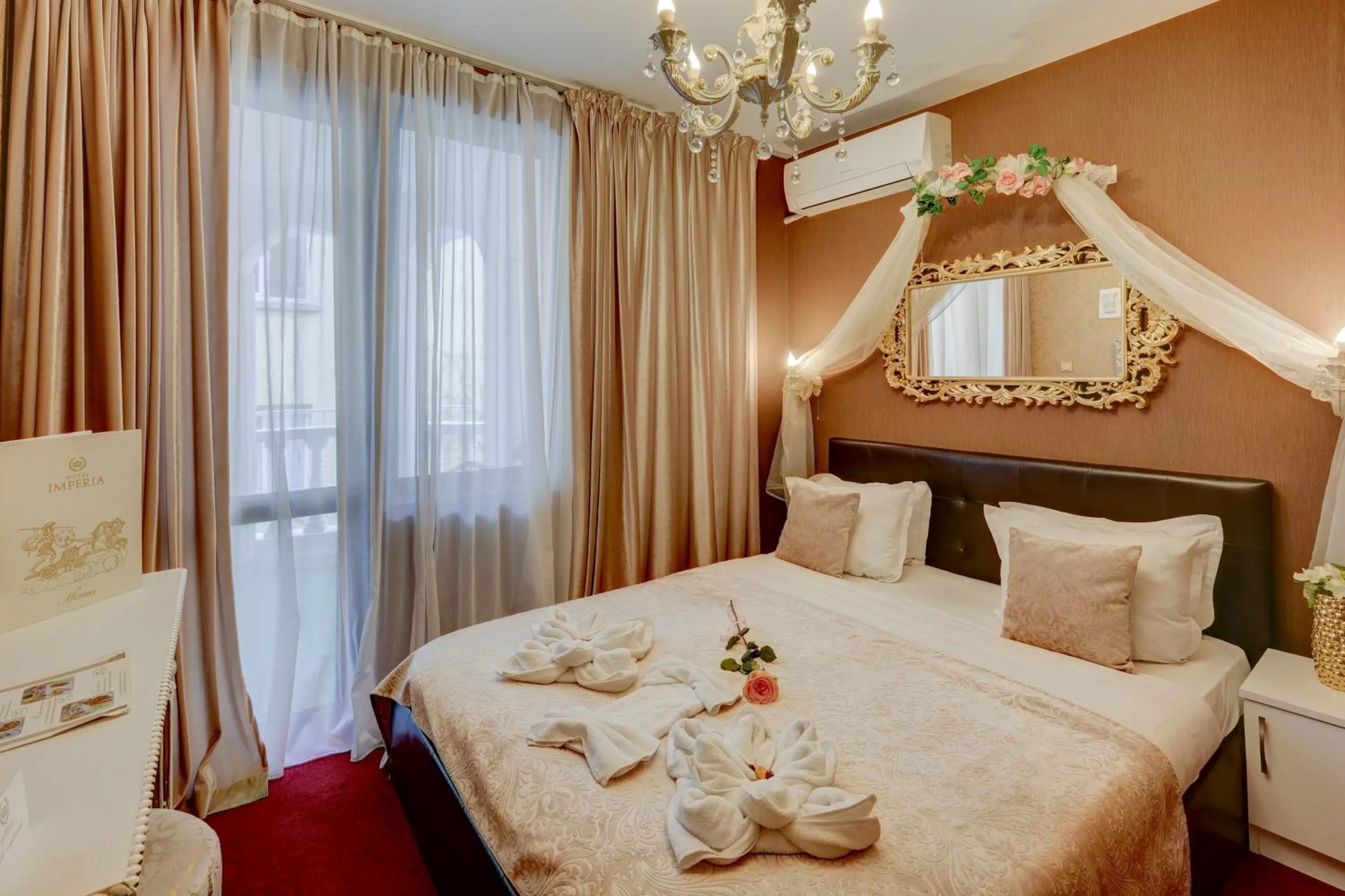 Bed in Hotel IMPERIA