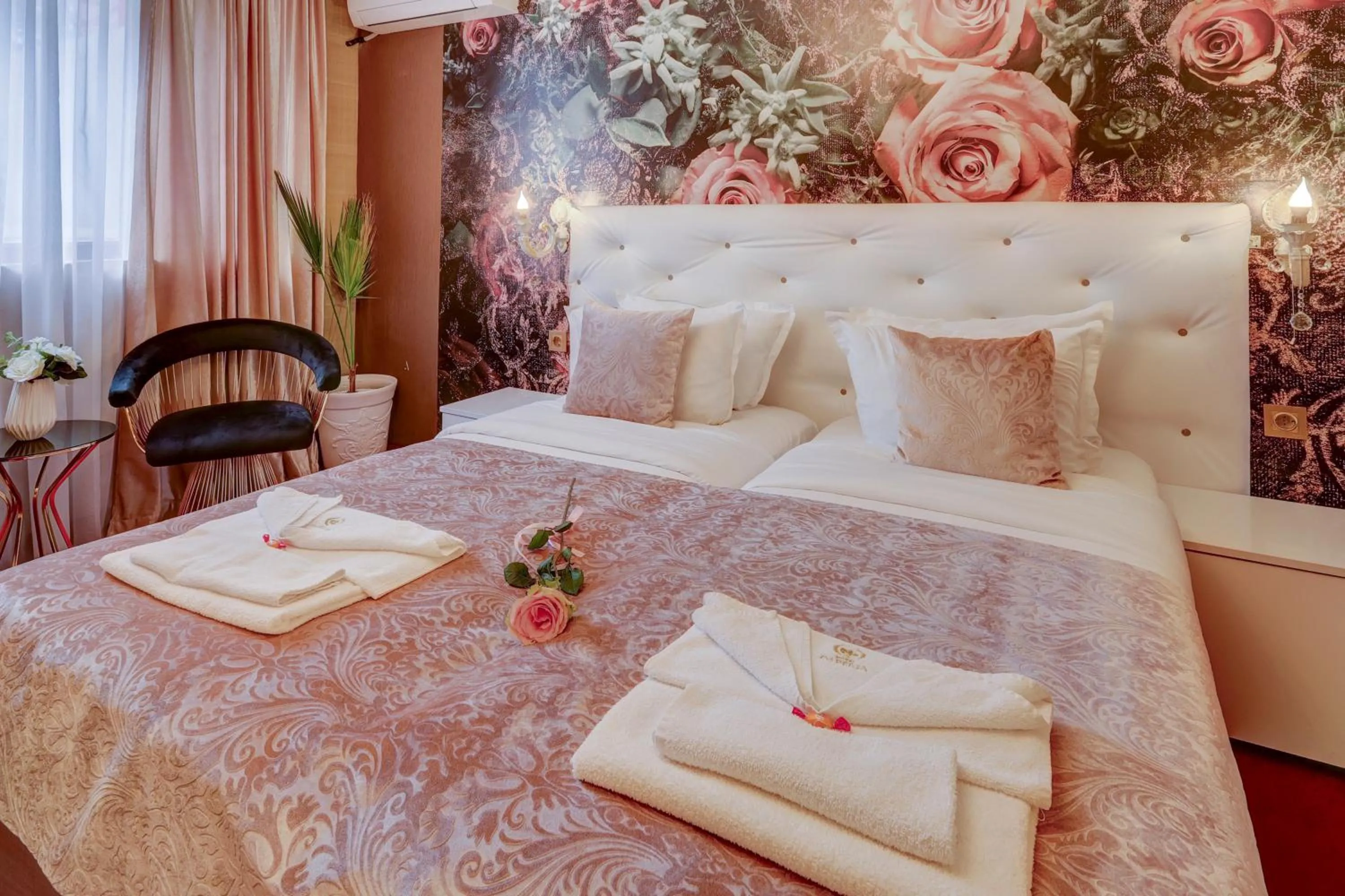 Bed in Hotel IMPERIA