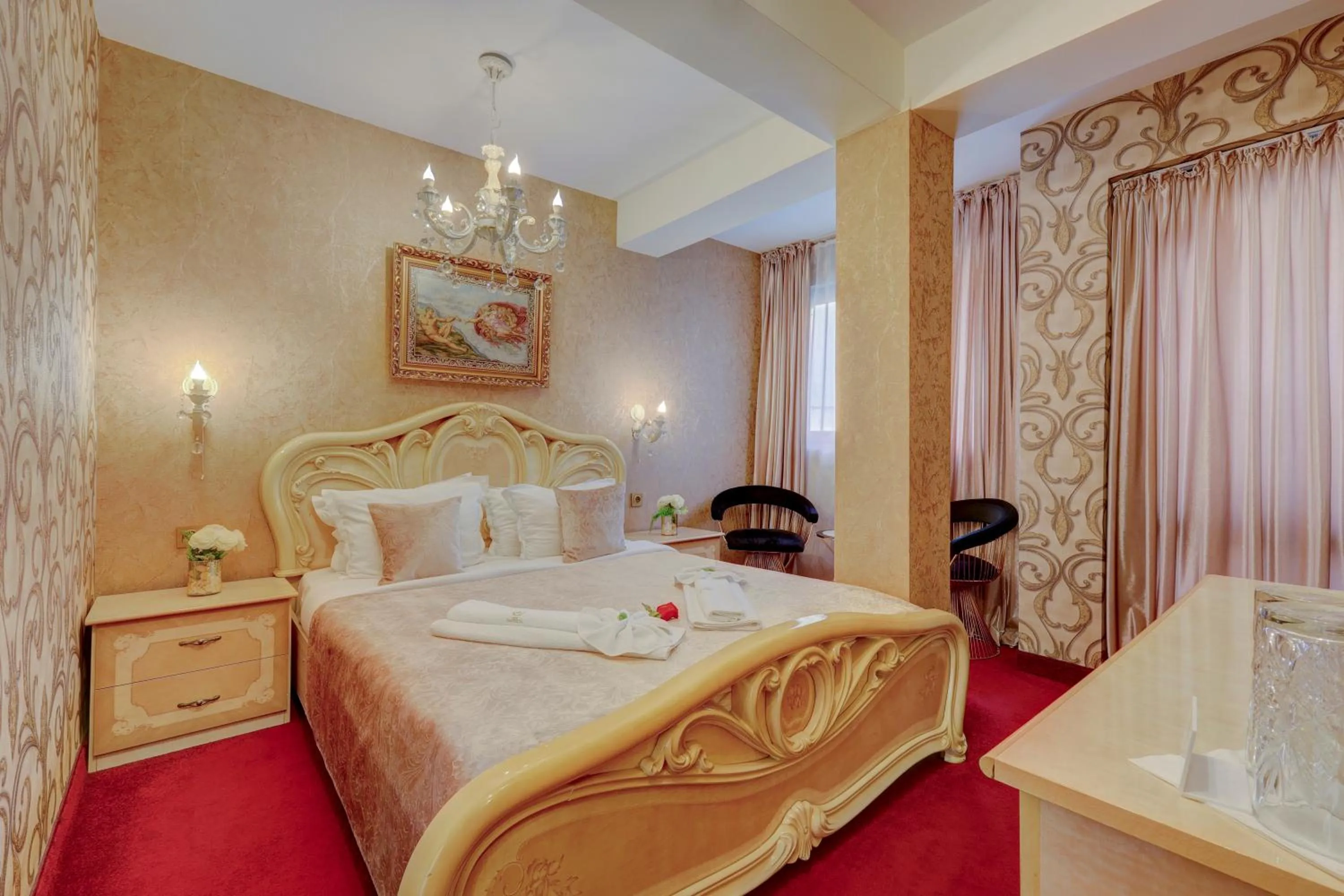 Bed in Hotel IMPERIA