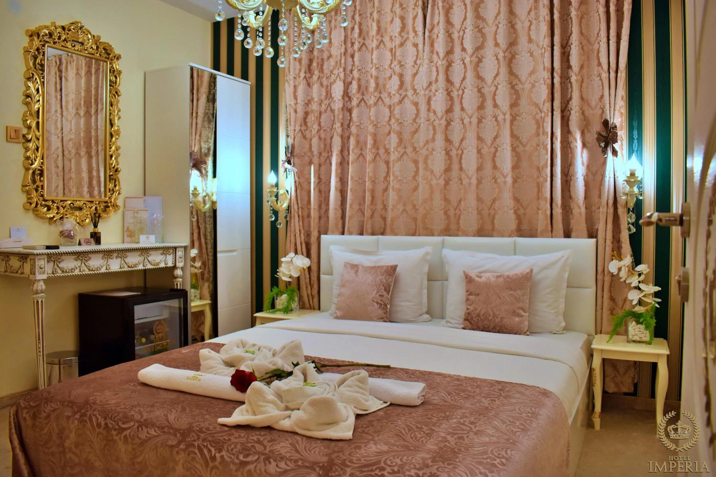 Bed in Hotel IMPERIA