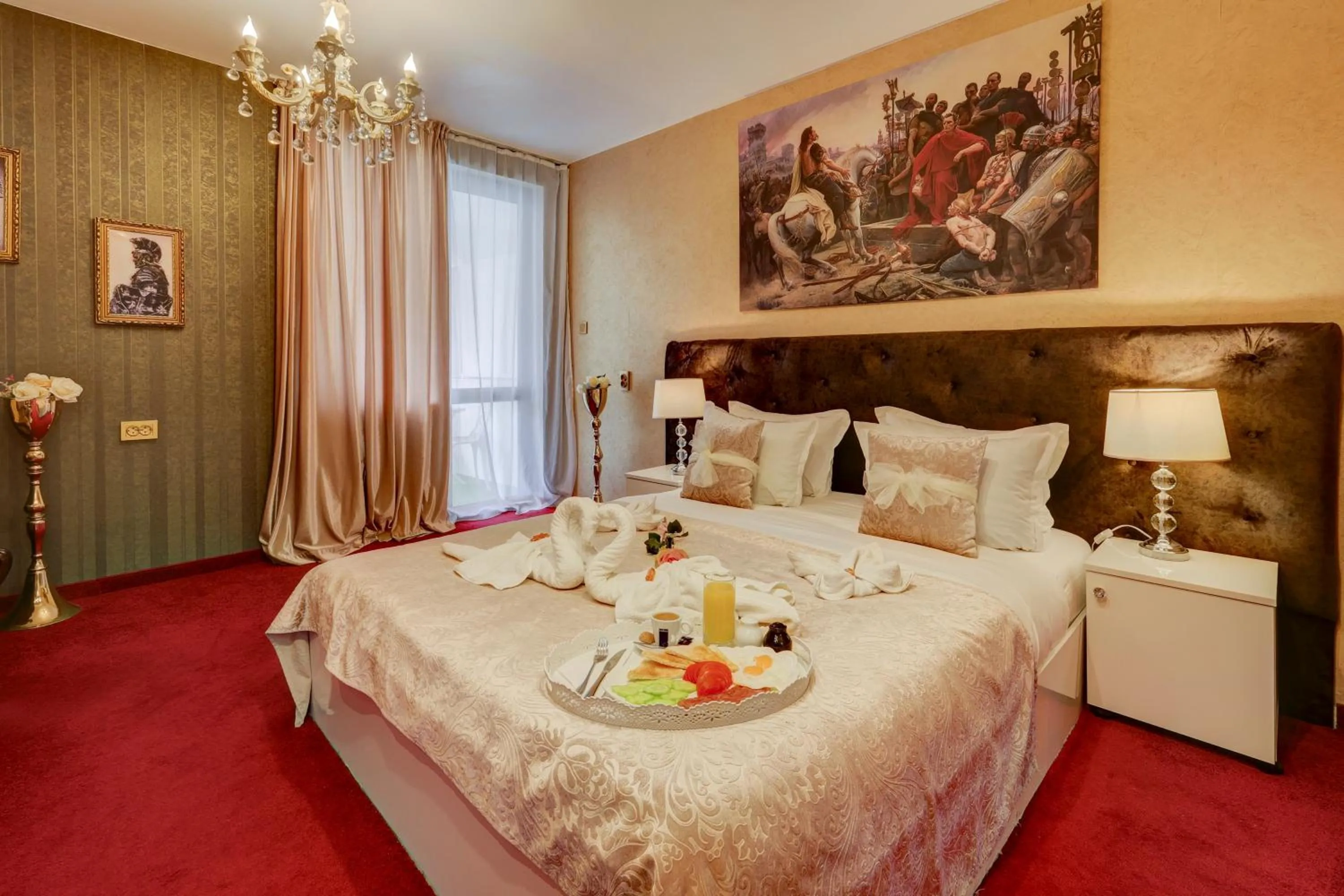 Bed in Hotel IMPERIA