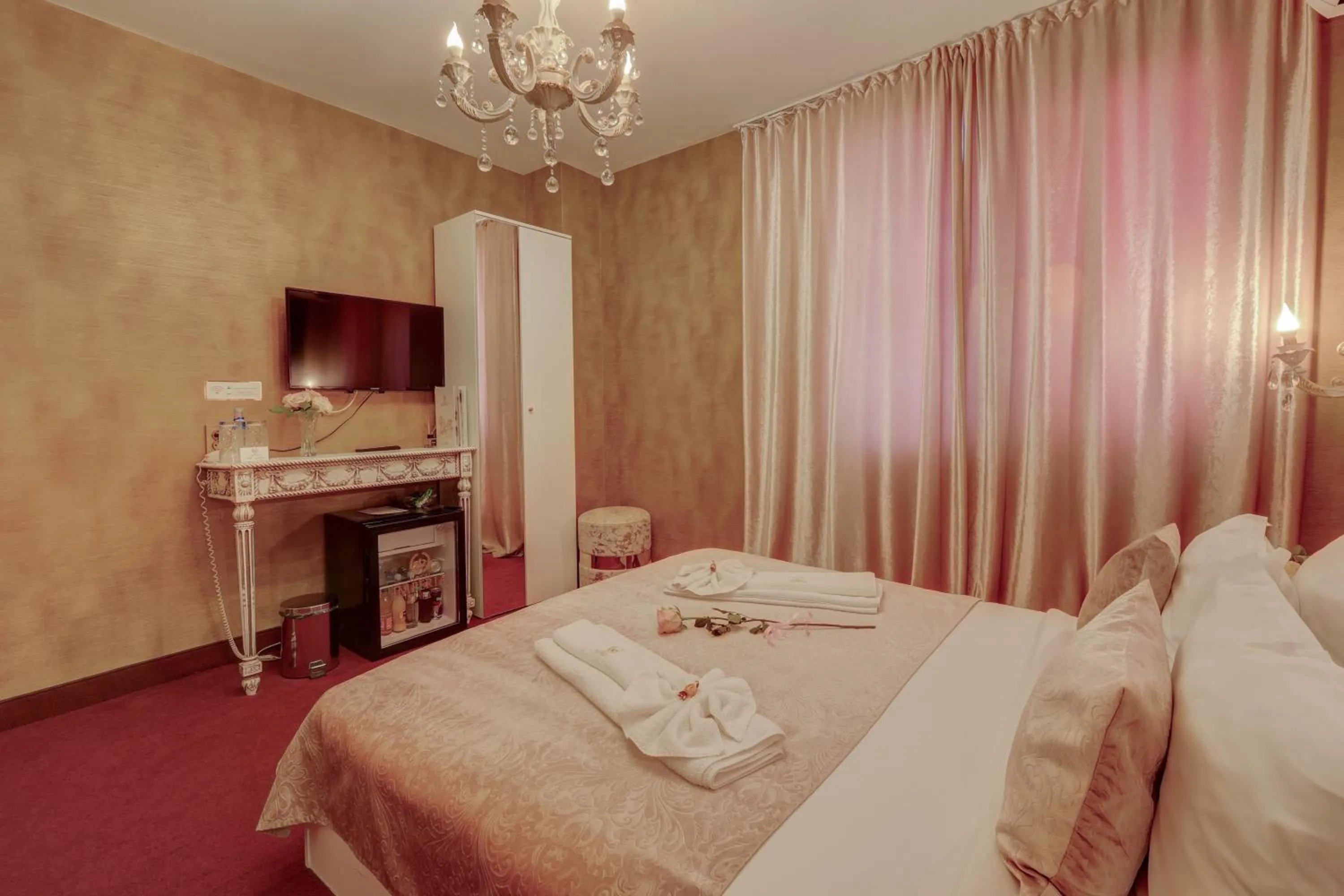 Bed in Hotel IMPERIA