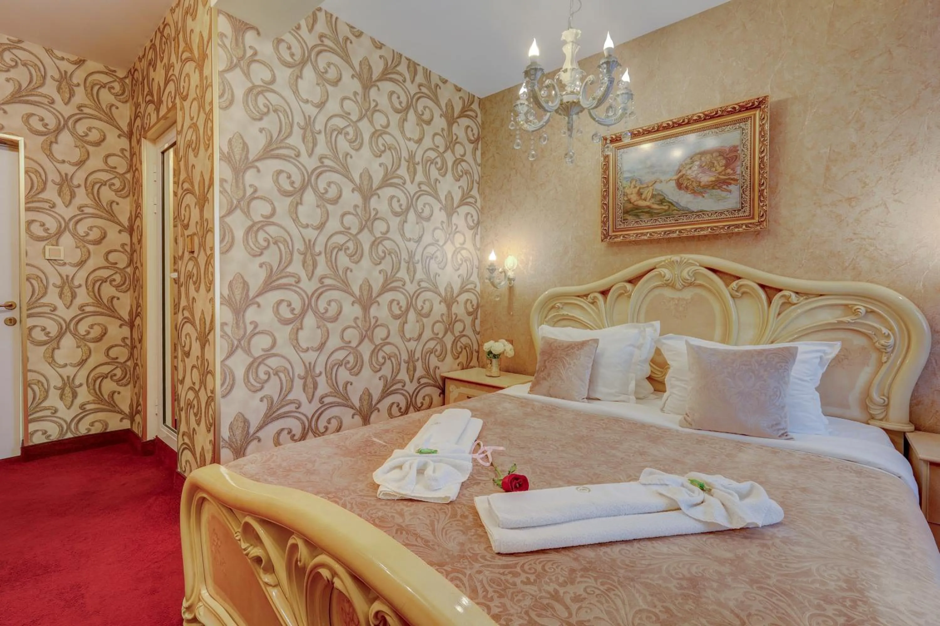 Bed in Hotel IMPERIA