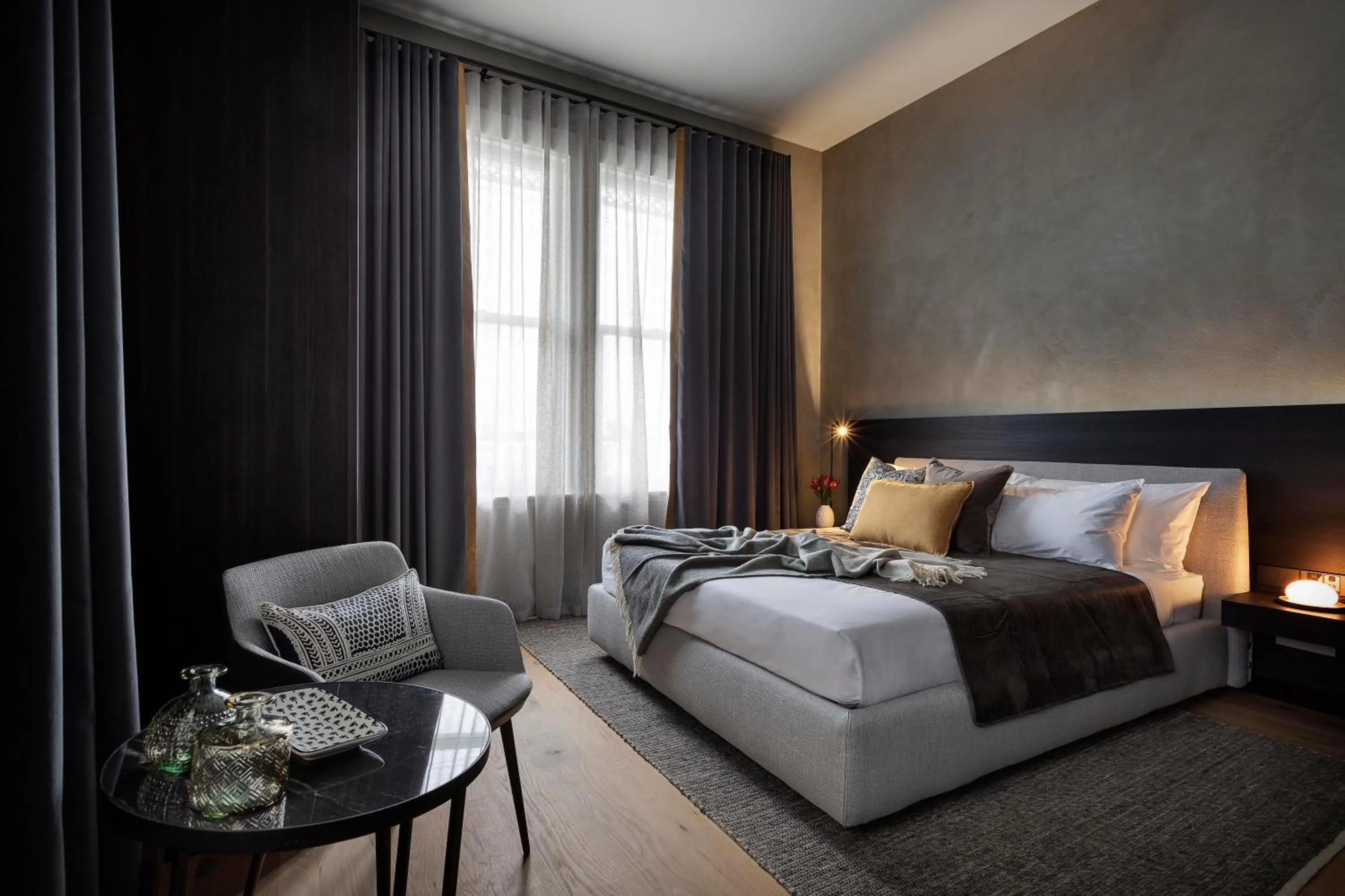 View (from property/room), Bed in Hotel Fitzroy curated by Fable