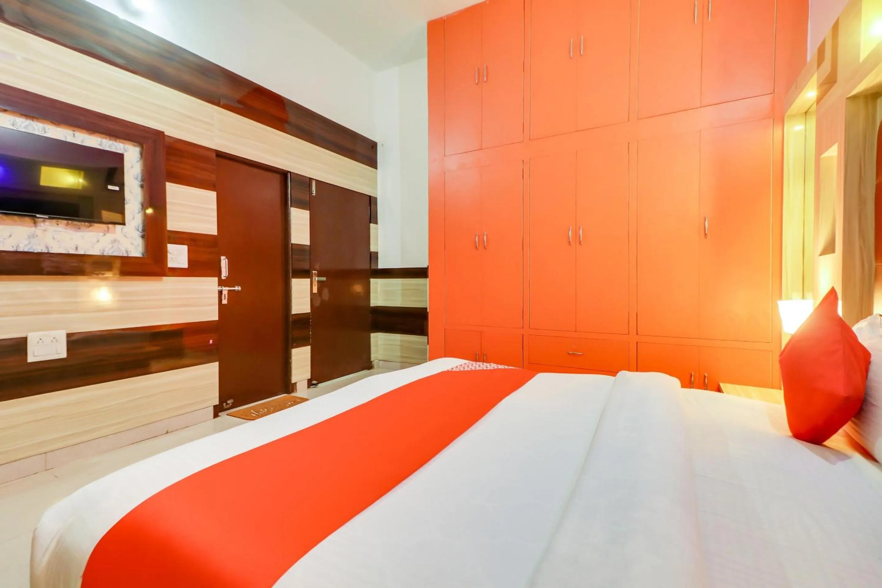 Bedroom, Bed in Hotel O by OYO Olive