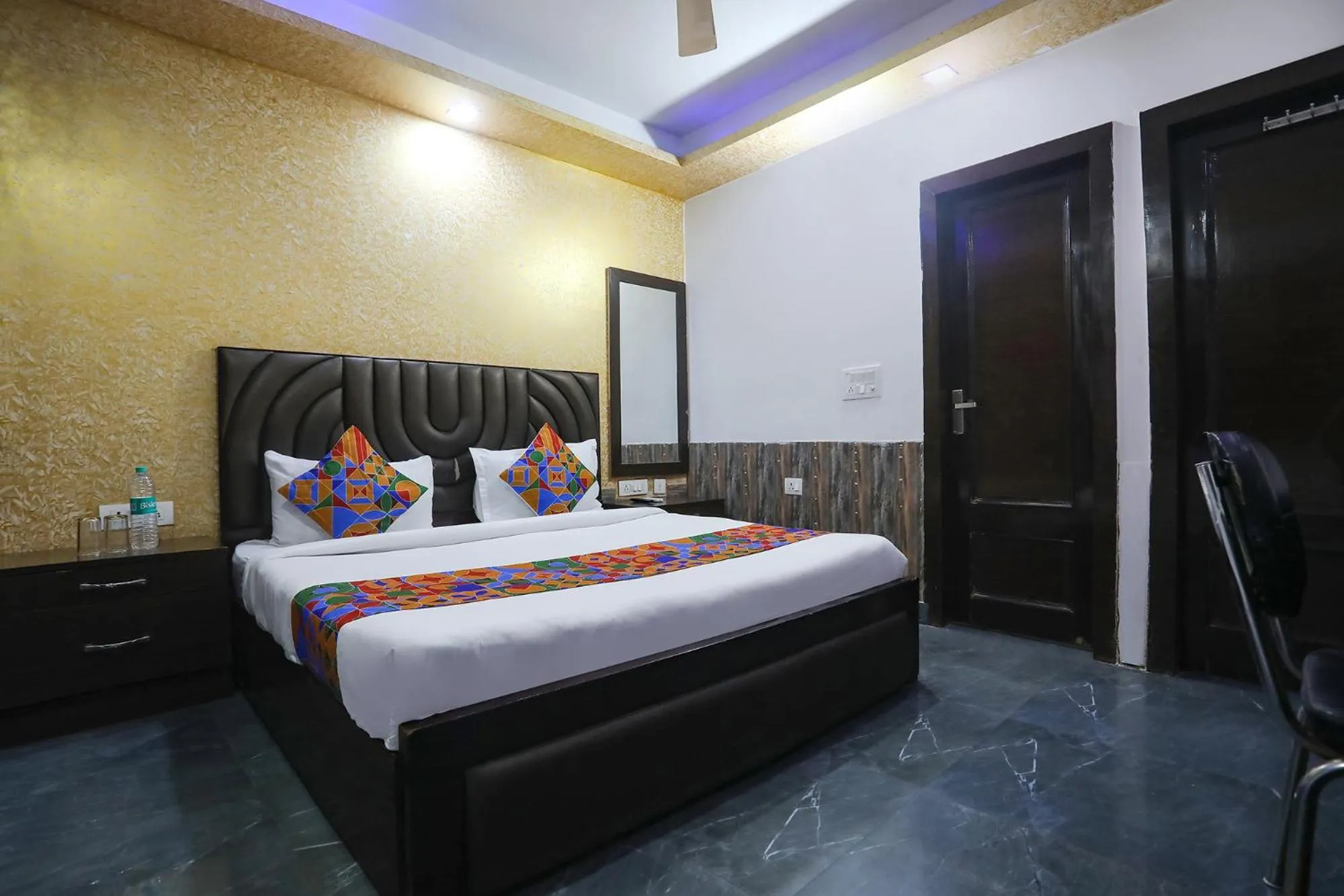 Bed in FabHotel NK Residency