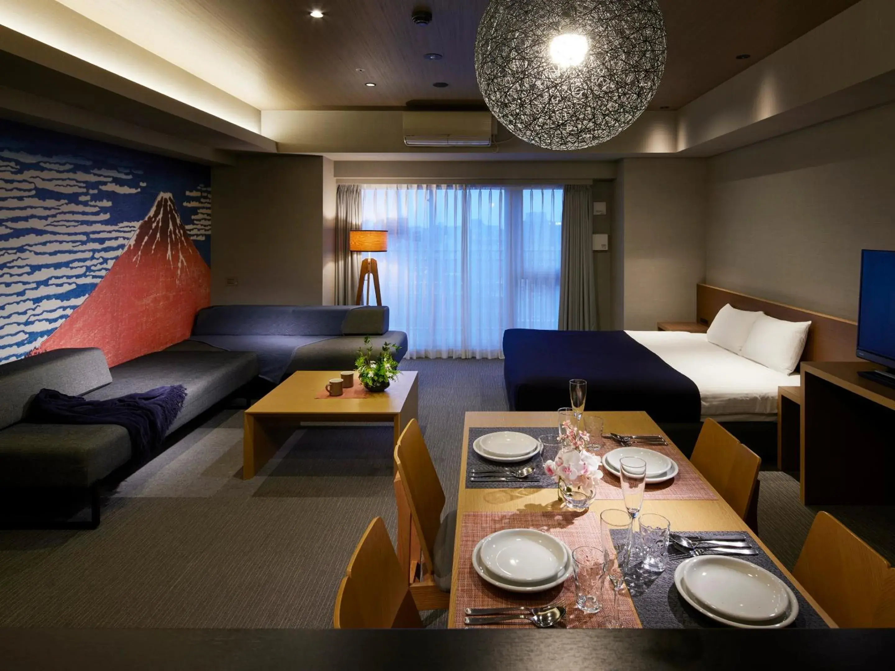 Deluxe Quadruple Room in Minn Ueno Deluxe Quadruple Room in Minn Ueno