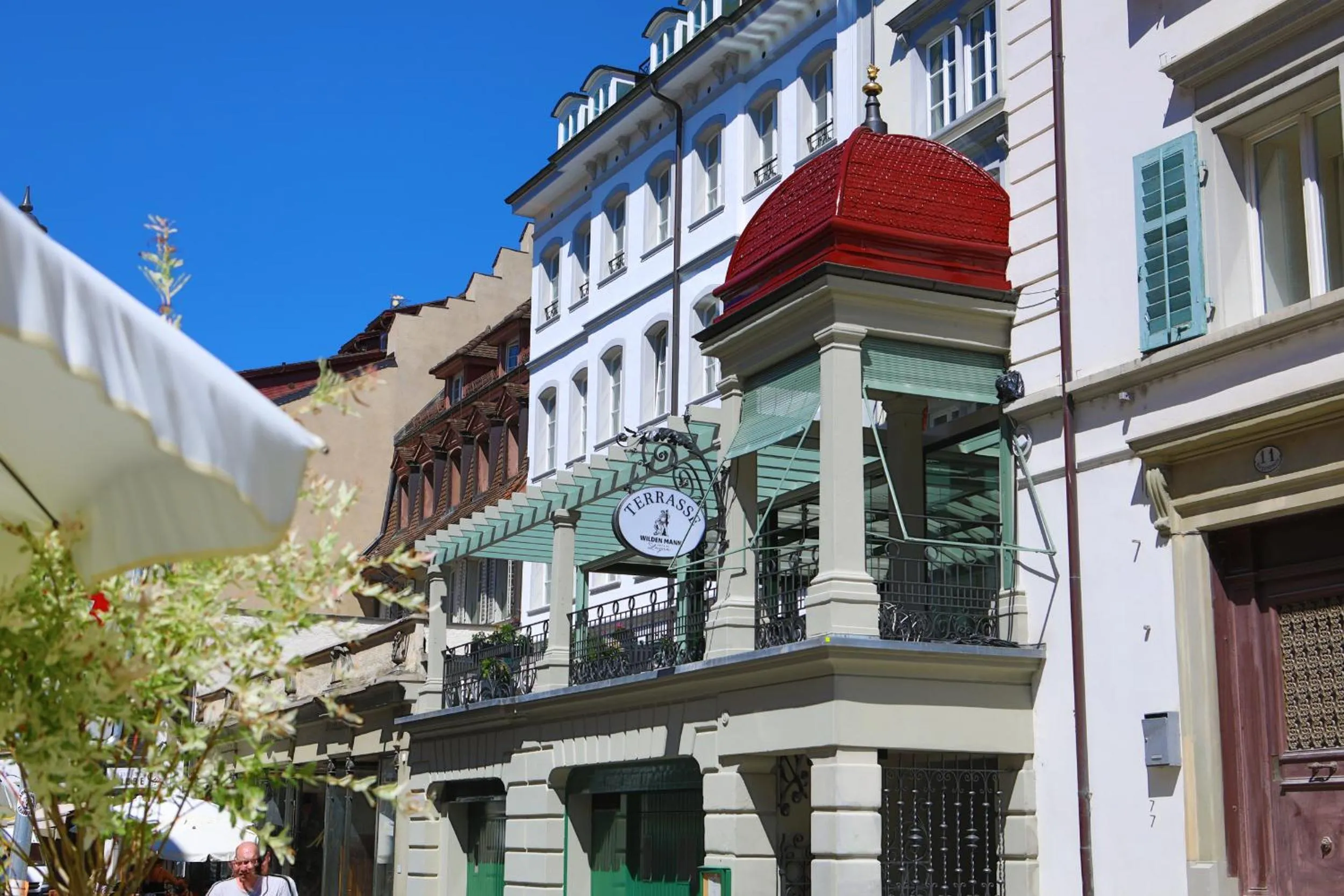 Property building in Romantik Hotel Wilden Mann Luzern