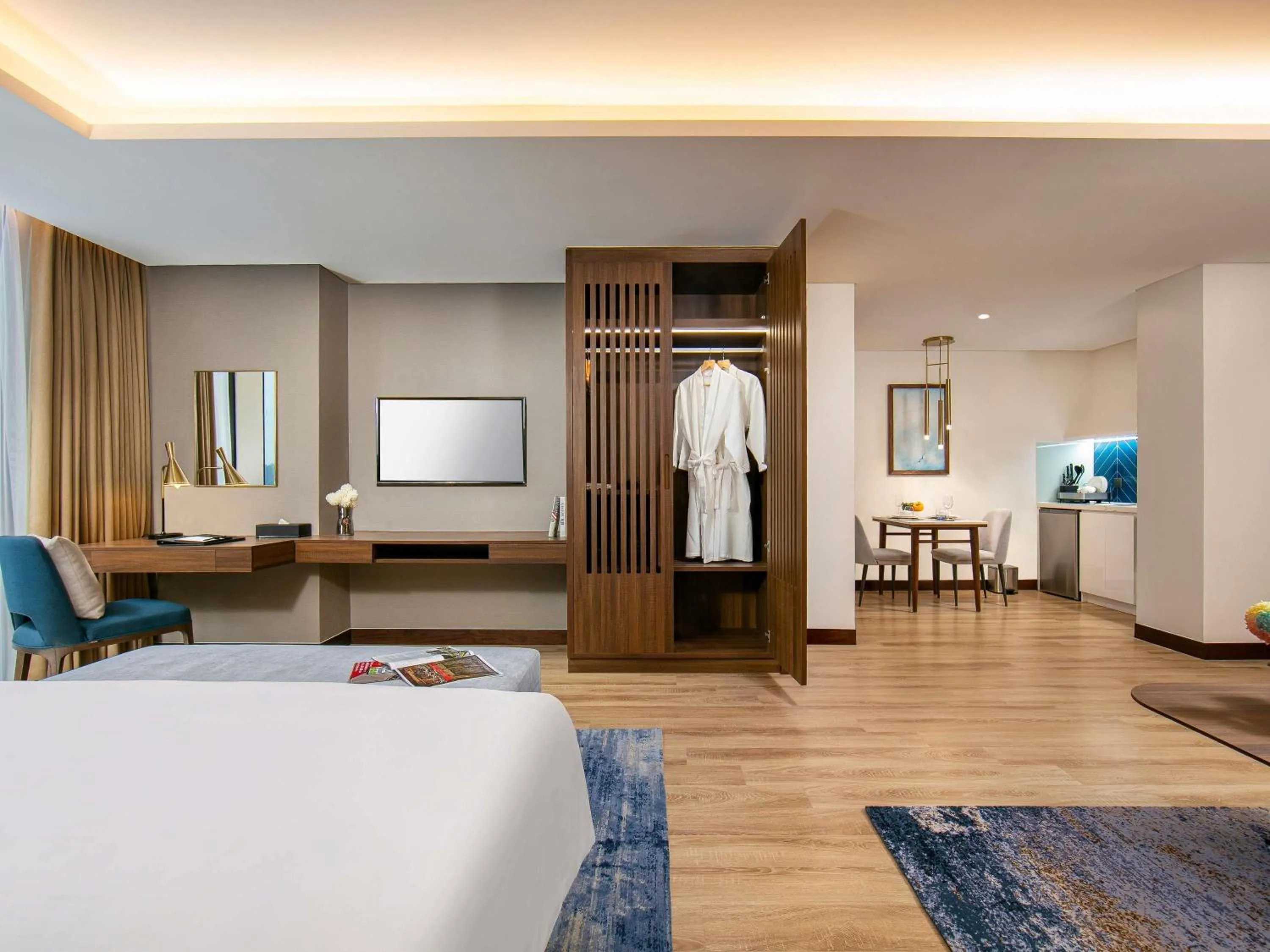 Bedroom, Bed in Mövenpick Living West Hanoi