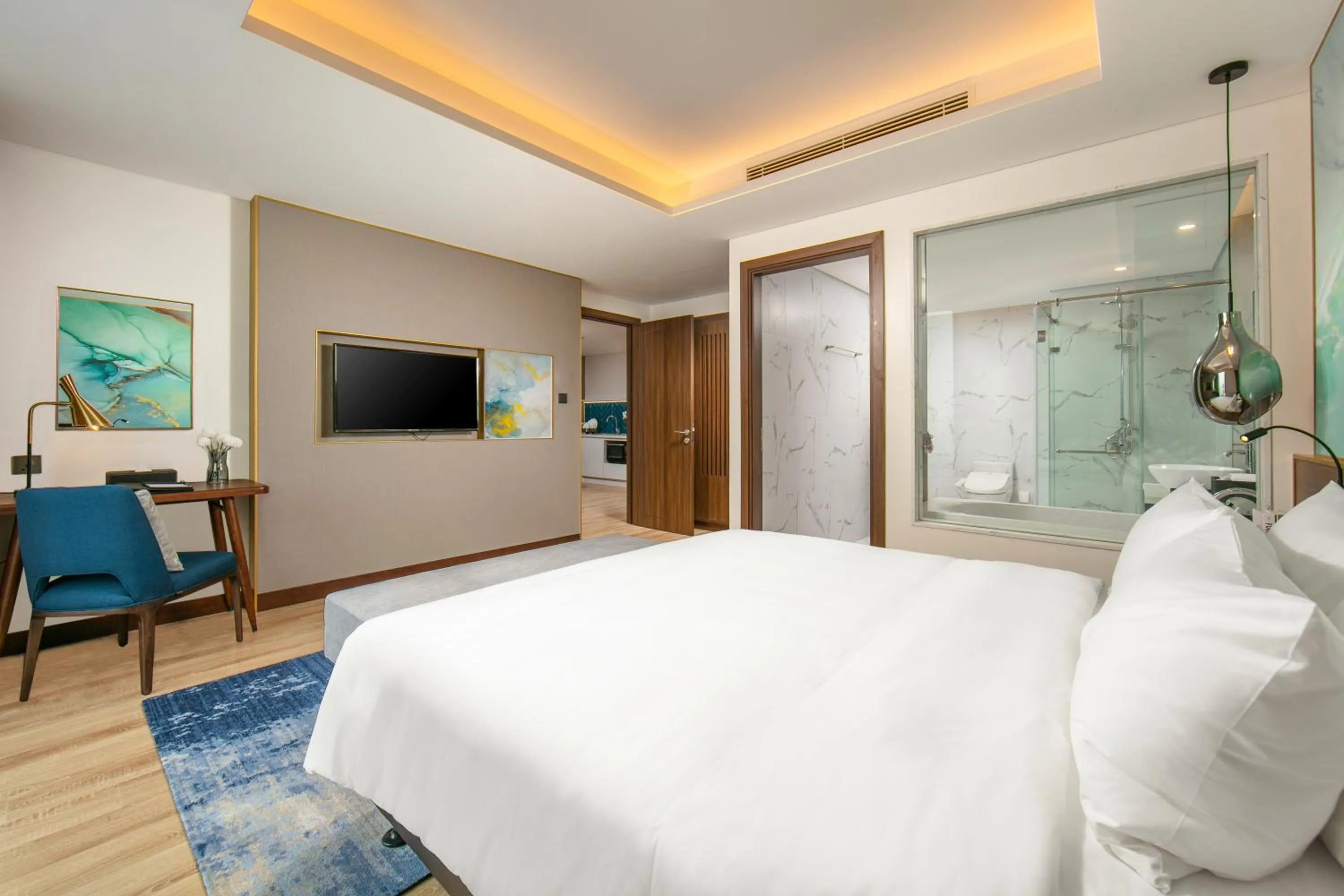 Bedroom, Bed in Eastin Hotel & Residences Hanoi