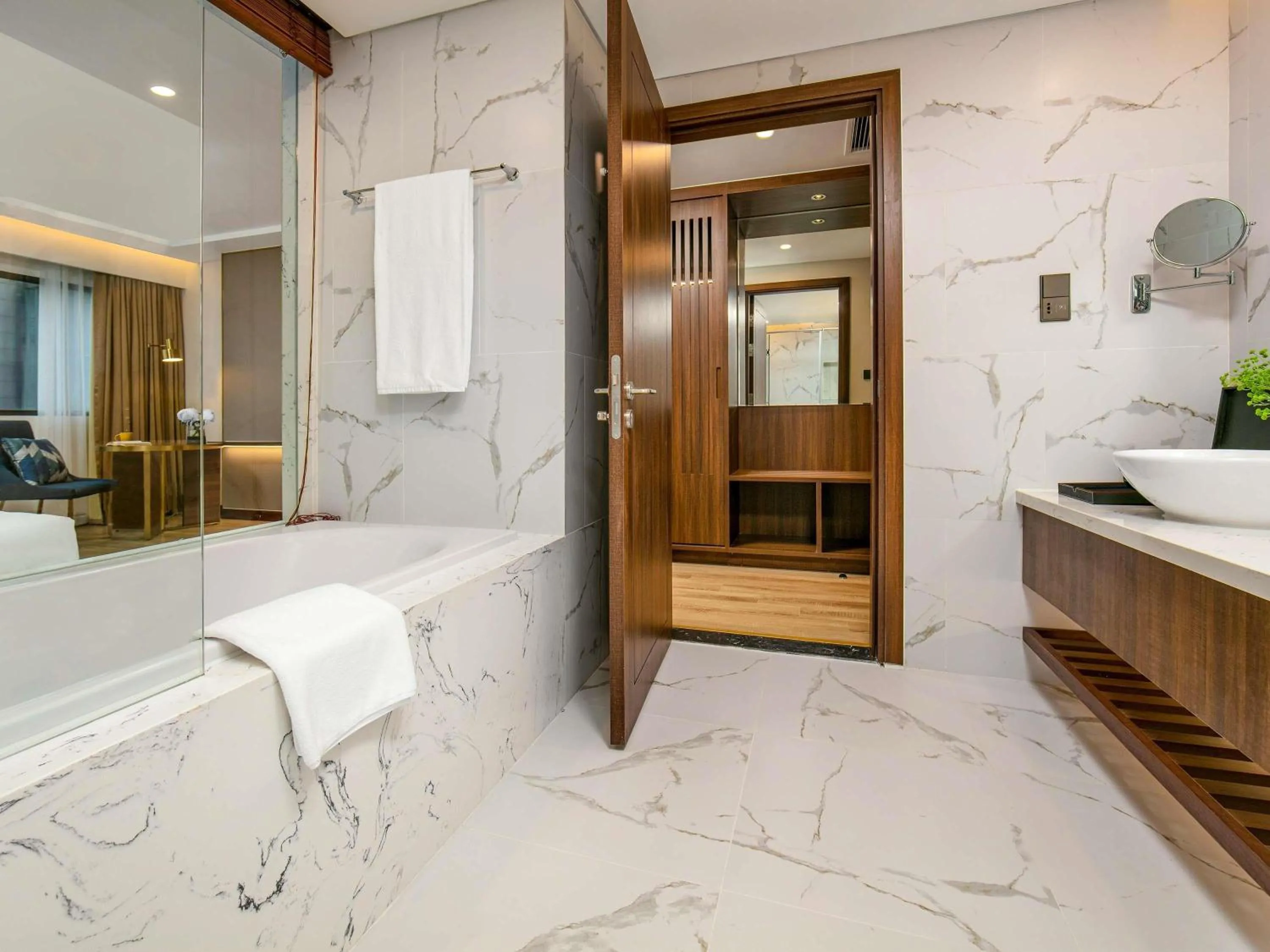 Bedroom in Mövenpick Living West Hanoi