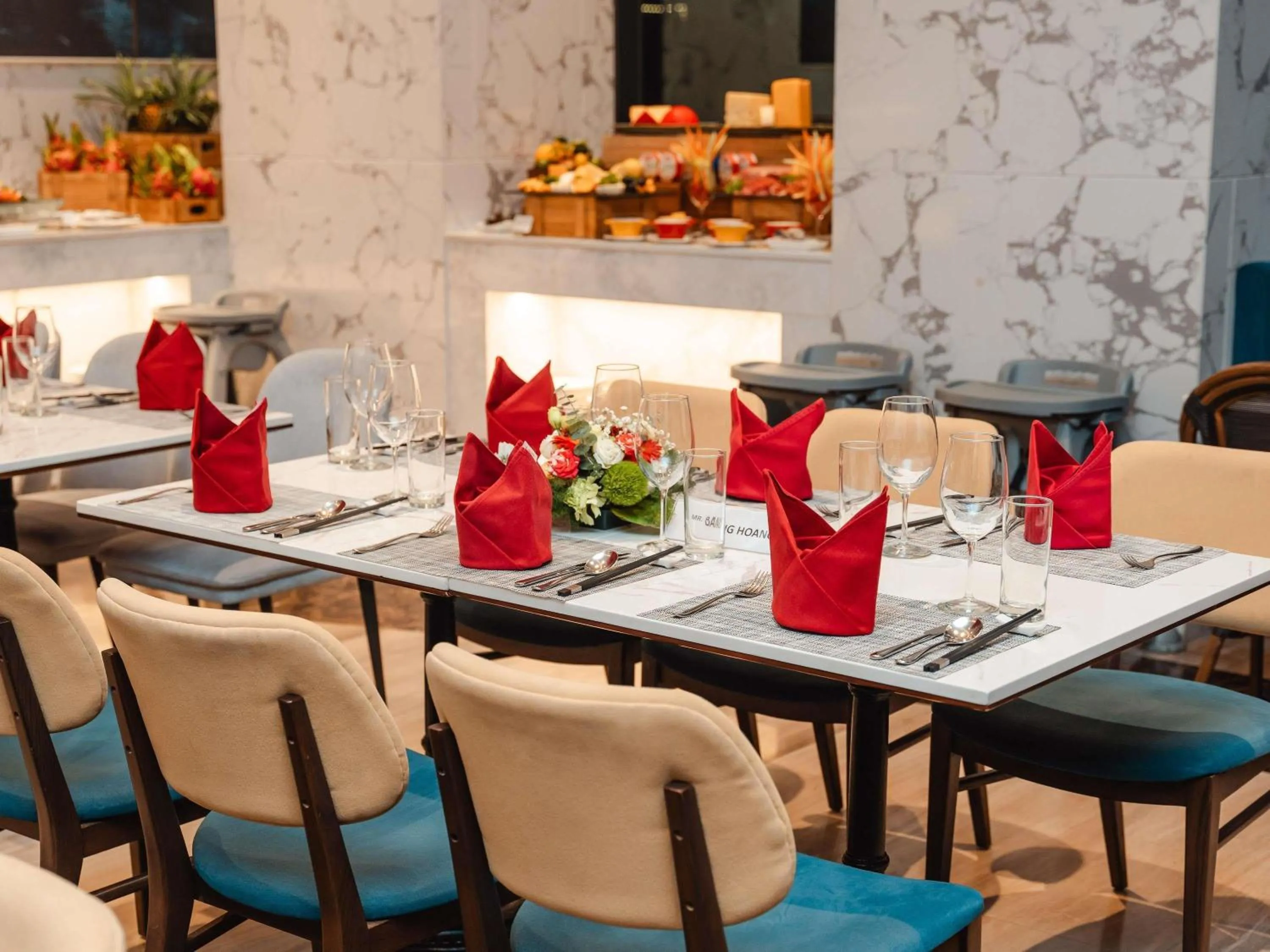 Breakfast in Mövenpick Living West Hanoi