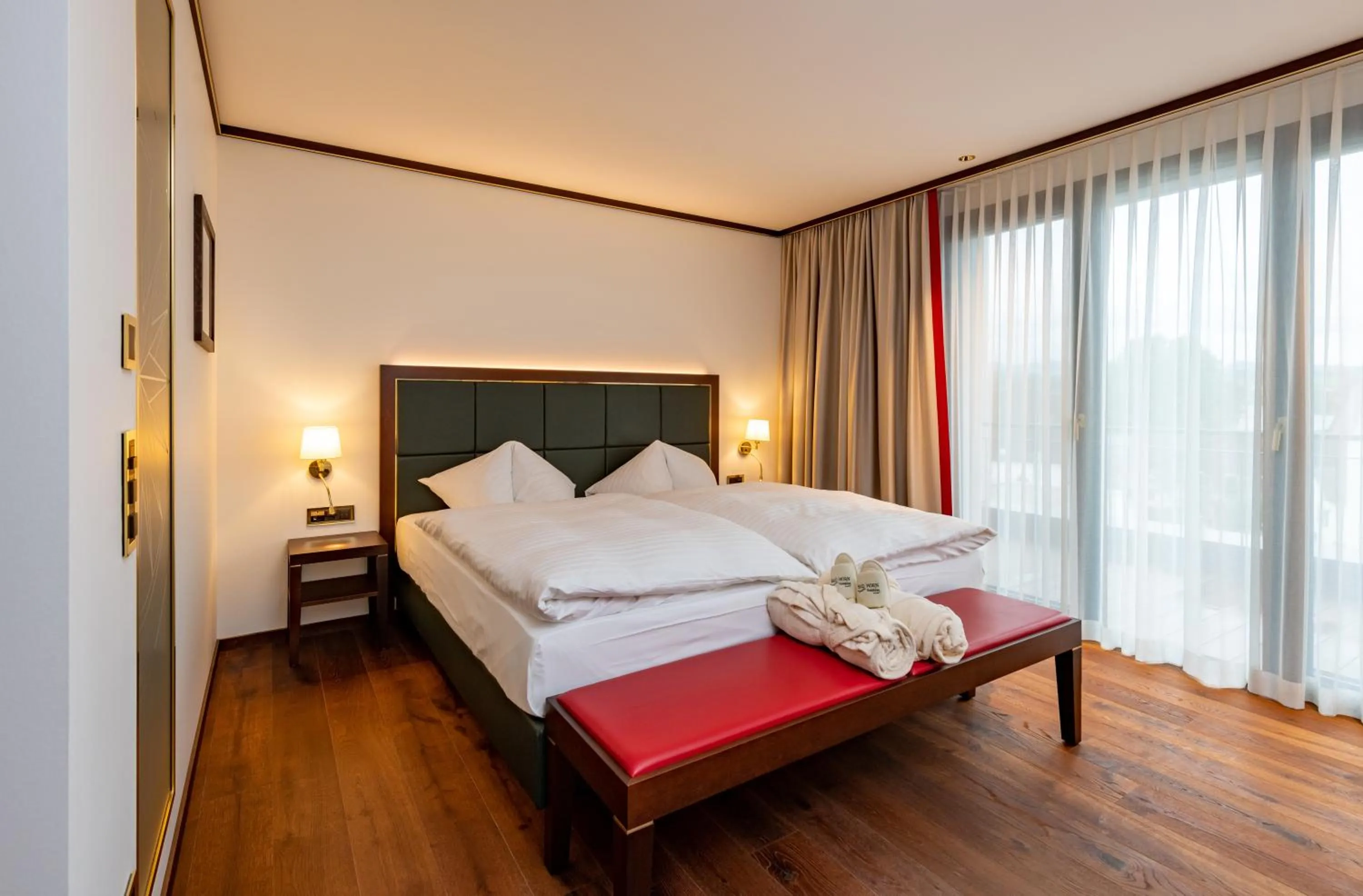 Bedroom, Bed in Bad Horn - Hotel & Spa