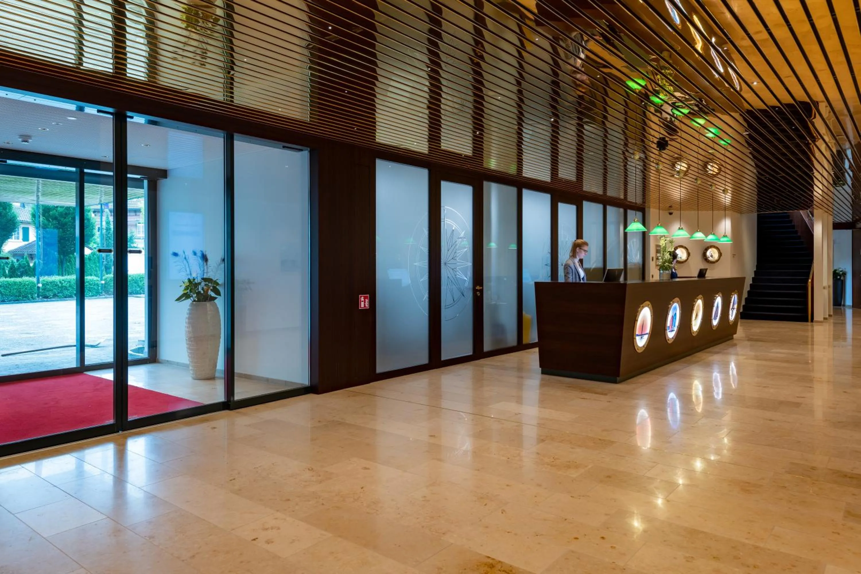 Lobby or reception in Bad Horn - Hotel & Spa