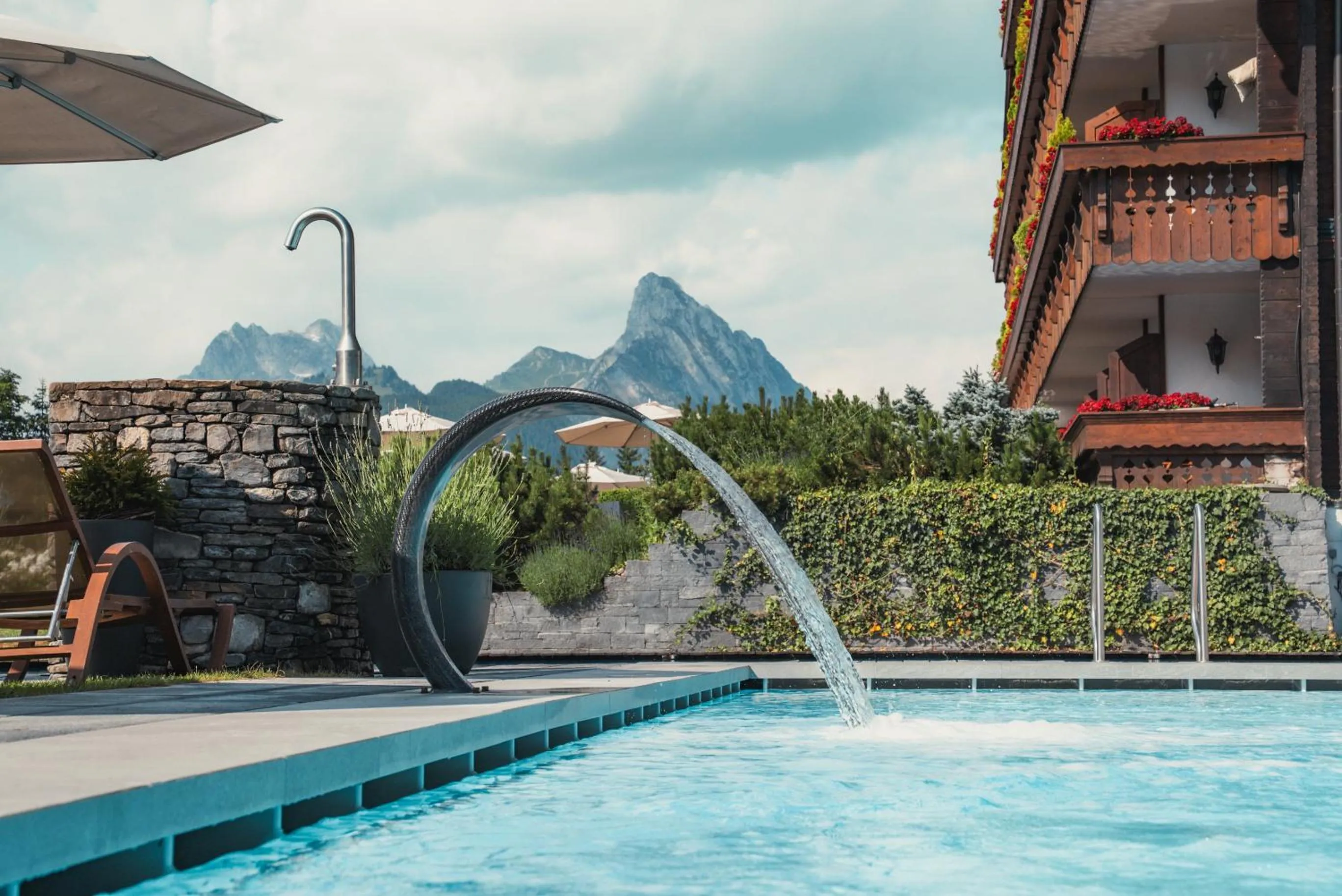 Swimming pool in ERMITAGE Wellness- & Spa-Hotel
