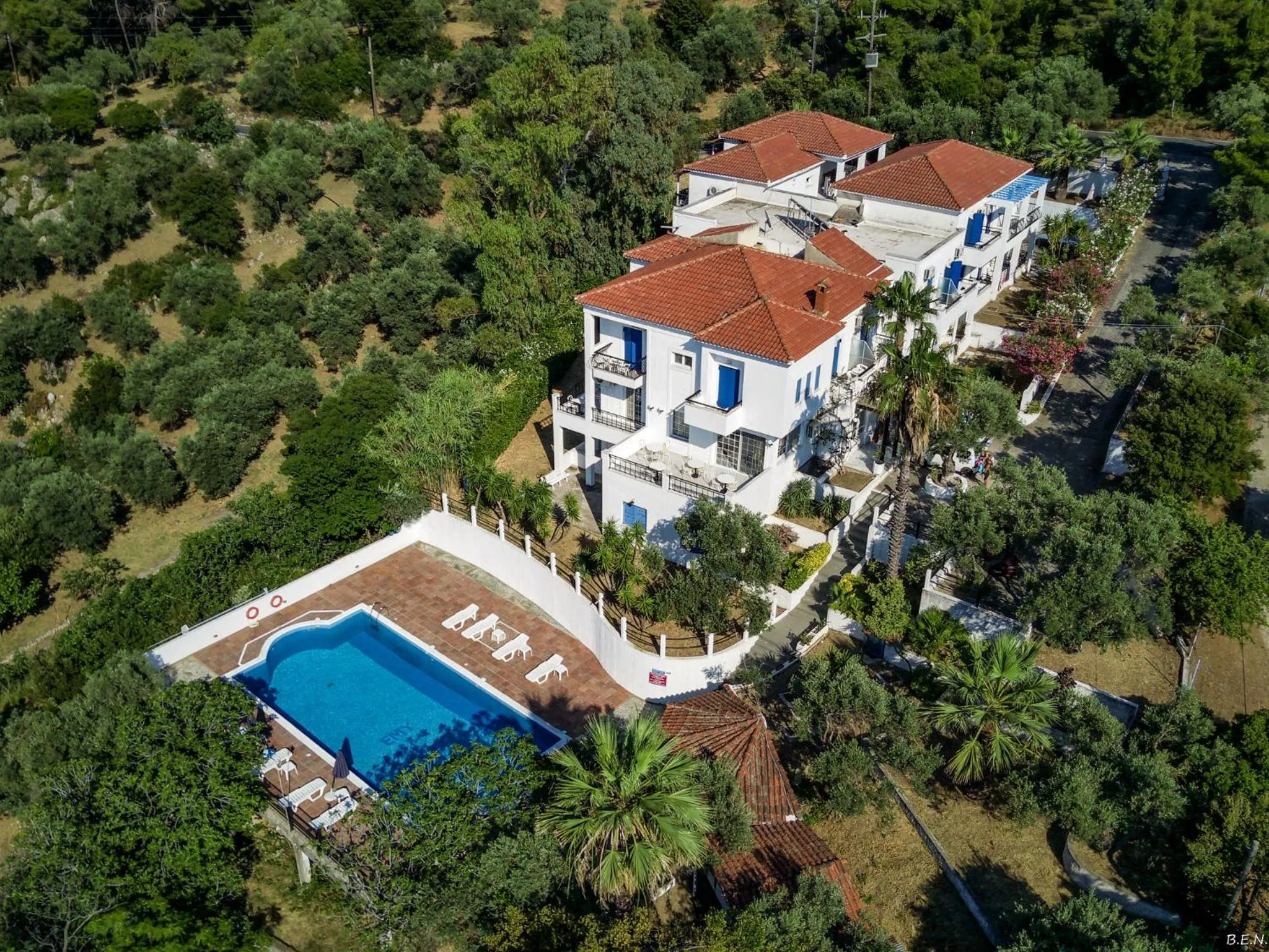 Property building in Anamar Skiathos Hotel