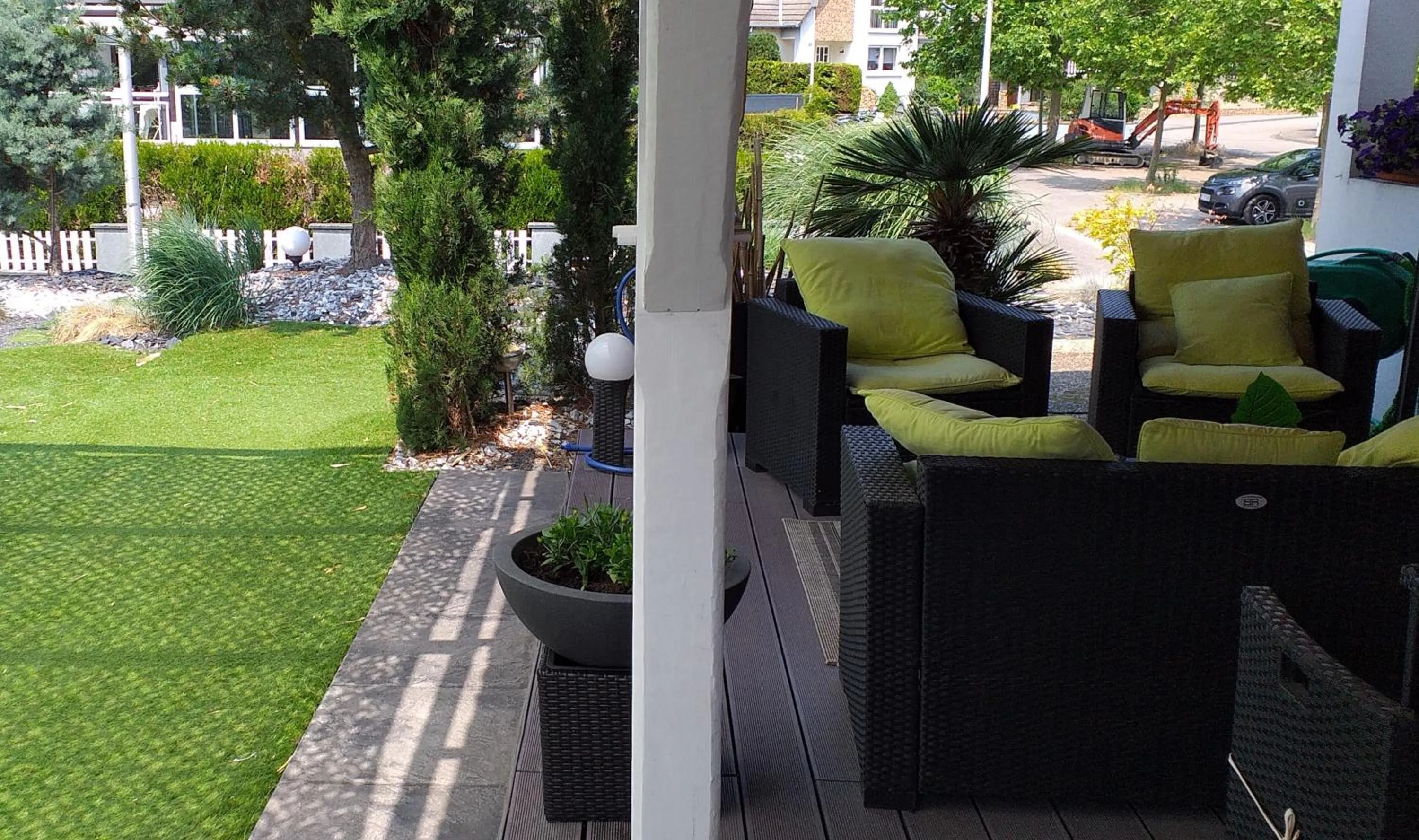 Garden view in Moderne Home original design