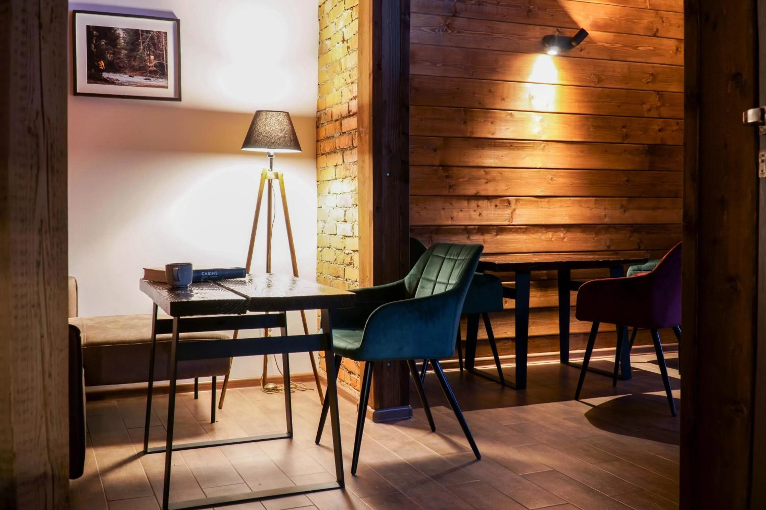 Photo of the whole room in Novosiele Lifestyle Apartments - nad górską rzeką - Strefa relaksu sauna jacuzzi - Bieszczady
