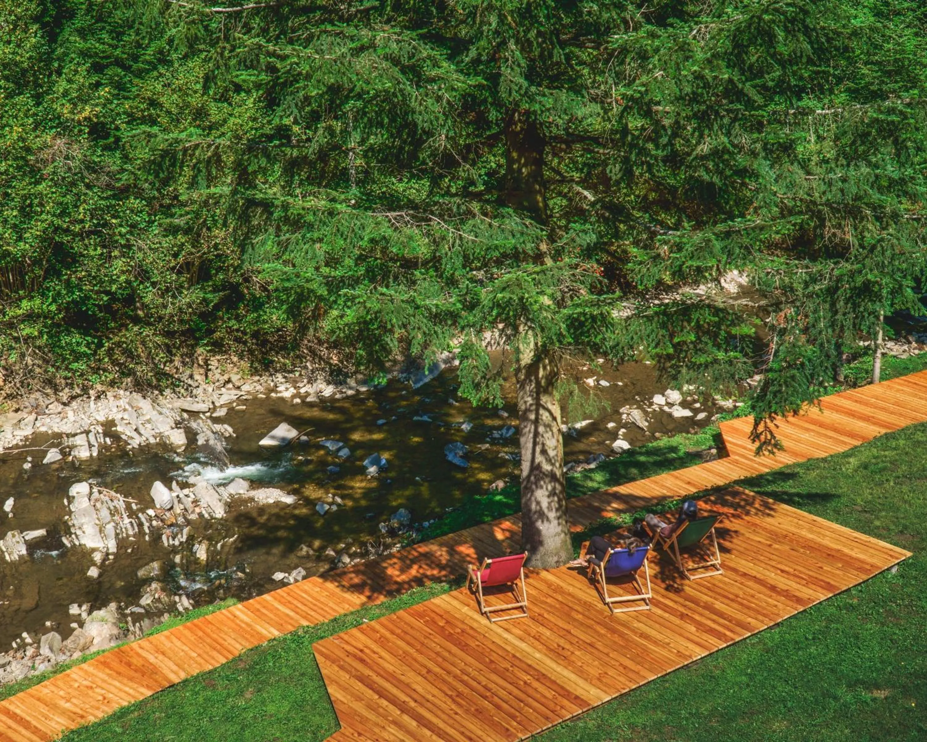 Summer in Novosiele Lifestyle Apartments - nad górską rzeką - Strefa relaksu sauna jacuzzi - Bieszczady