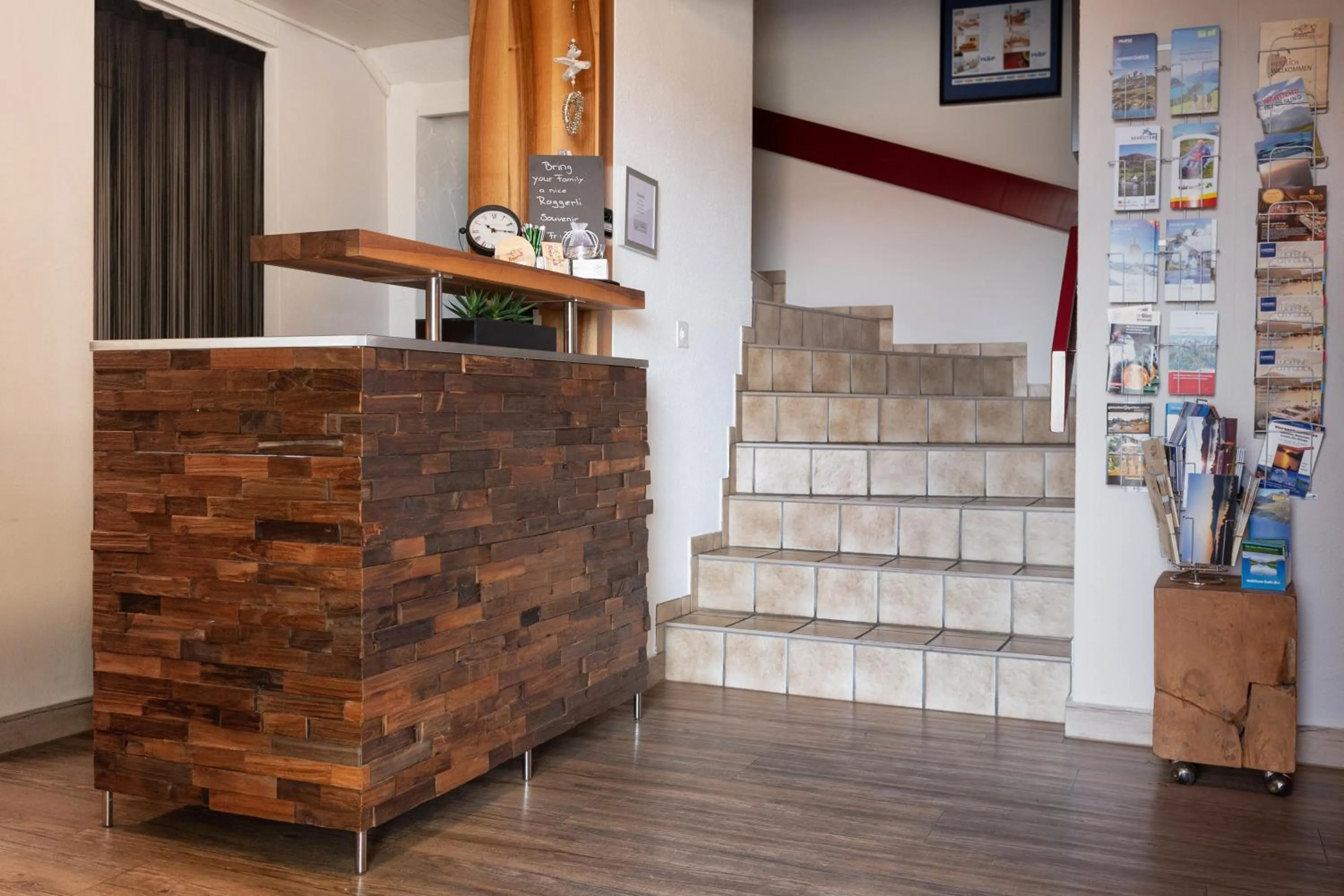 Lobby or reception in Hotel Roggerli