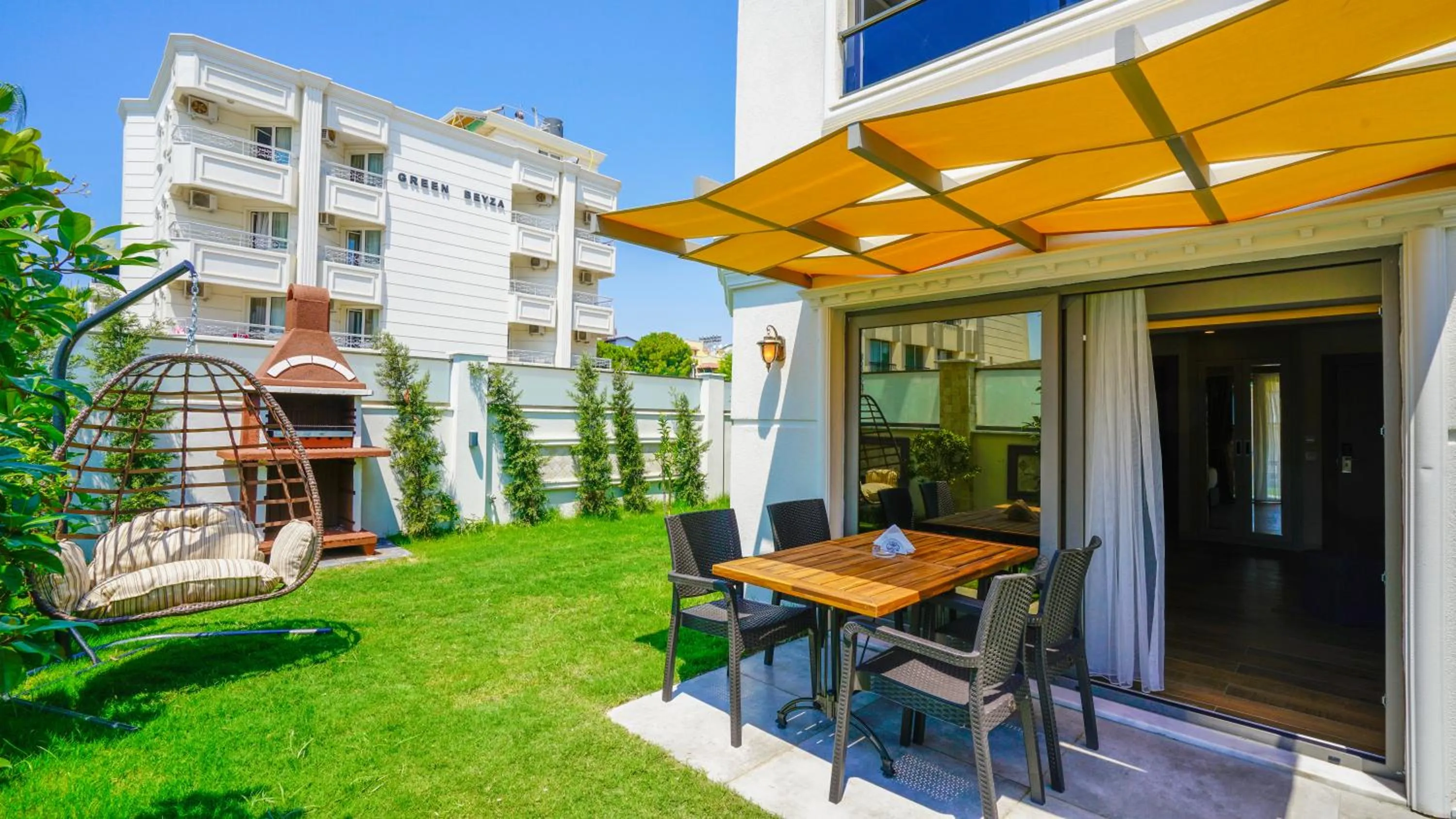 BBQ facilities in Green Beyza Suites
