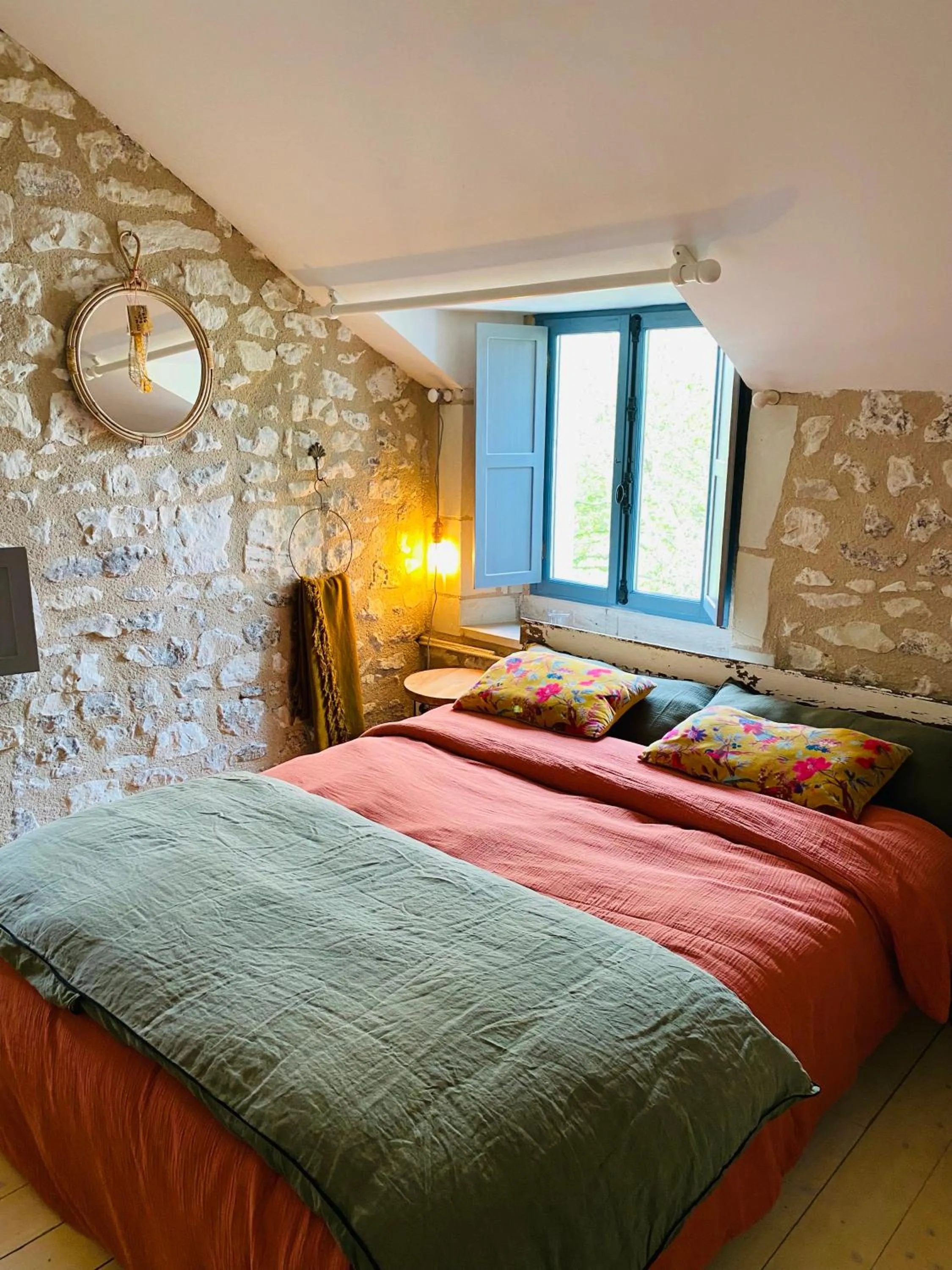 Bed in L'écrin de verdure GITE VERVEINE