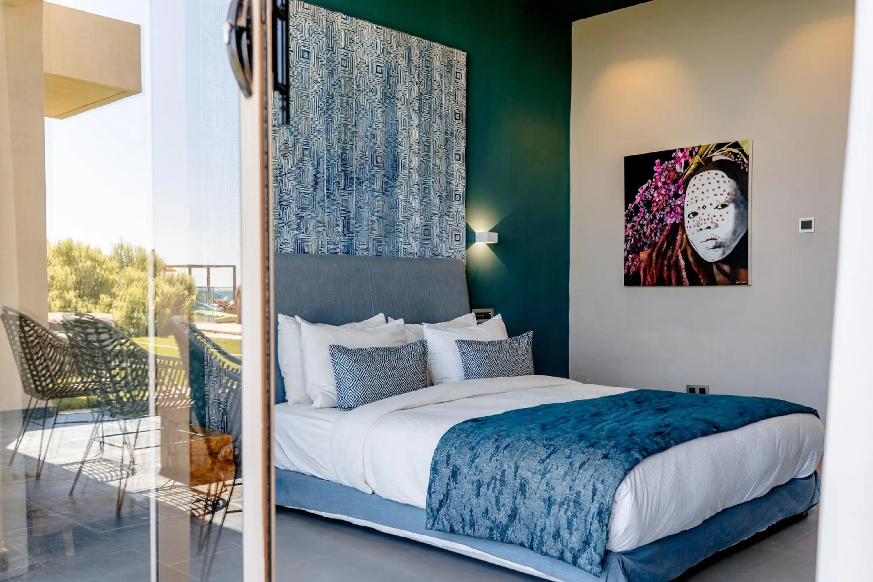 Balcony/Terrace, Bed in Bavaro Beach Dakhla