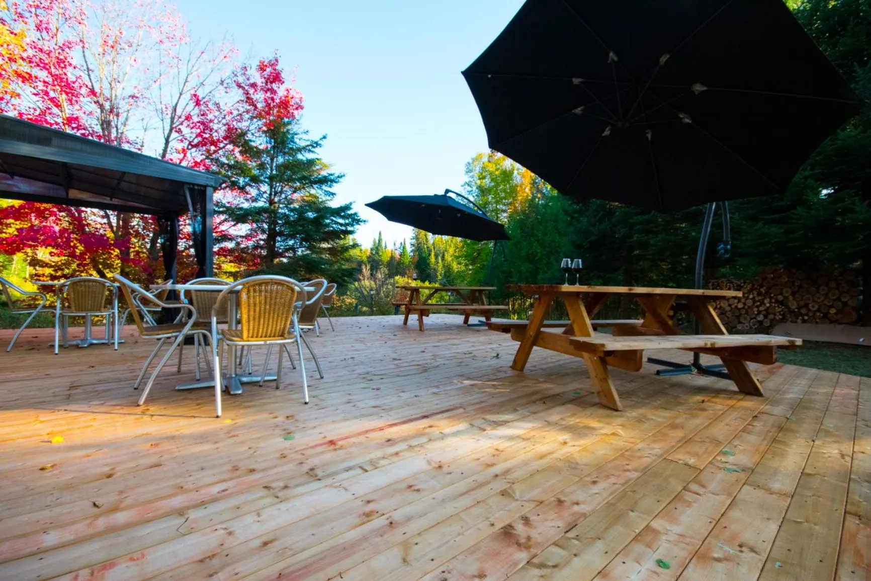 Balcony/Terrace in Oberge Val-David