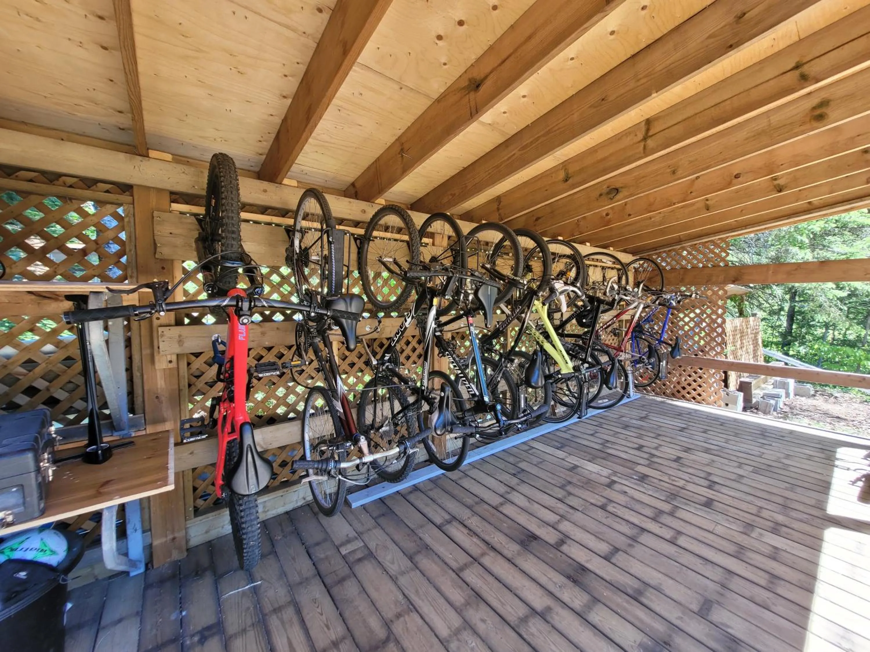 Cycling in Oberge Val-David