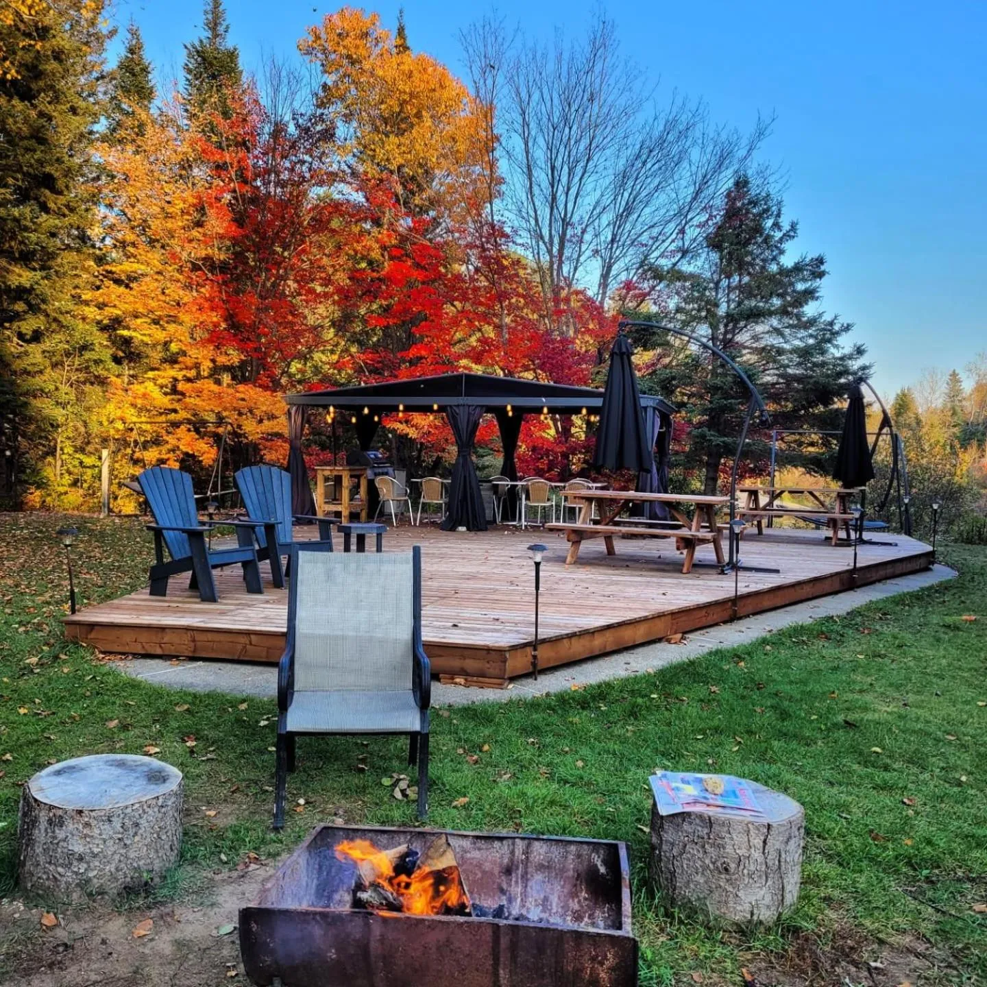 Garden in Oberge Val-David