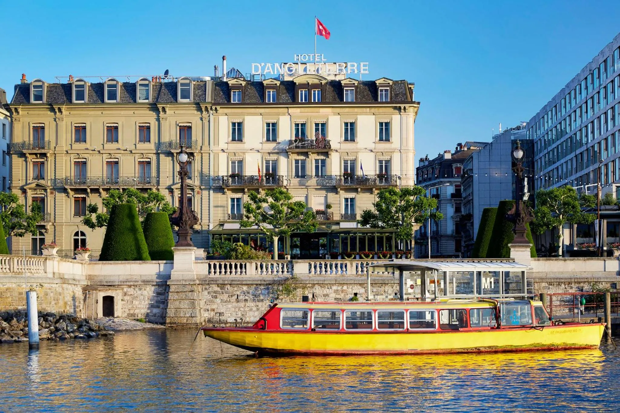 Property building in Hotel d'Angleterre