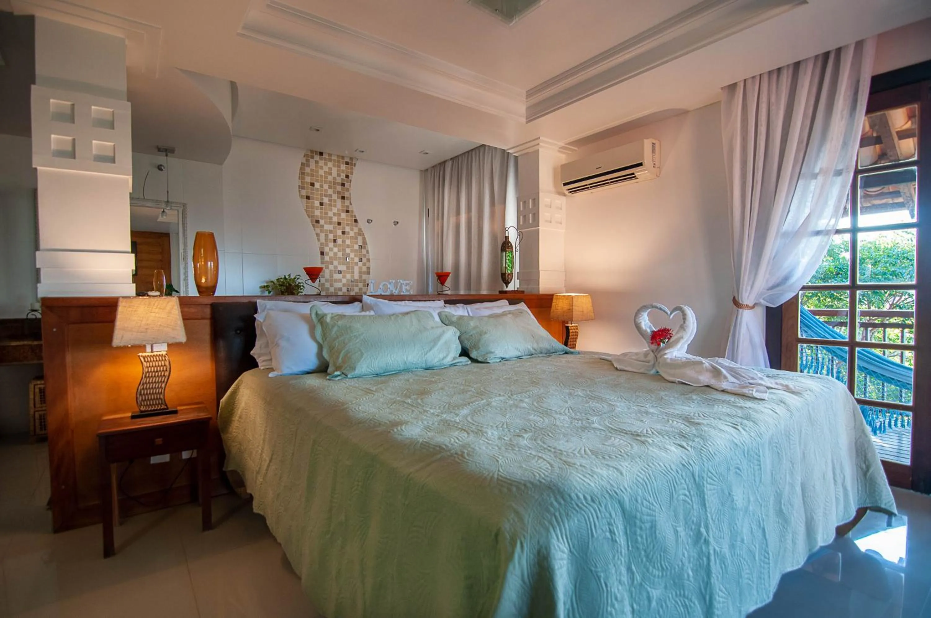 Bed in Hotel Cave do Sol