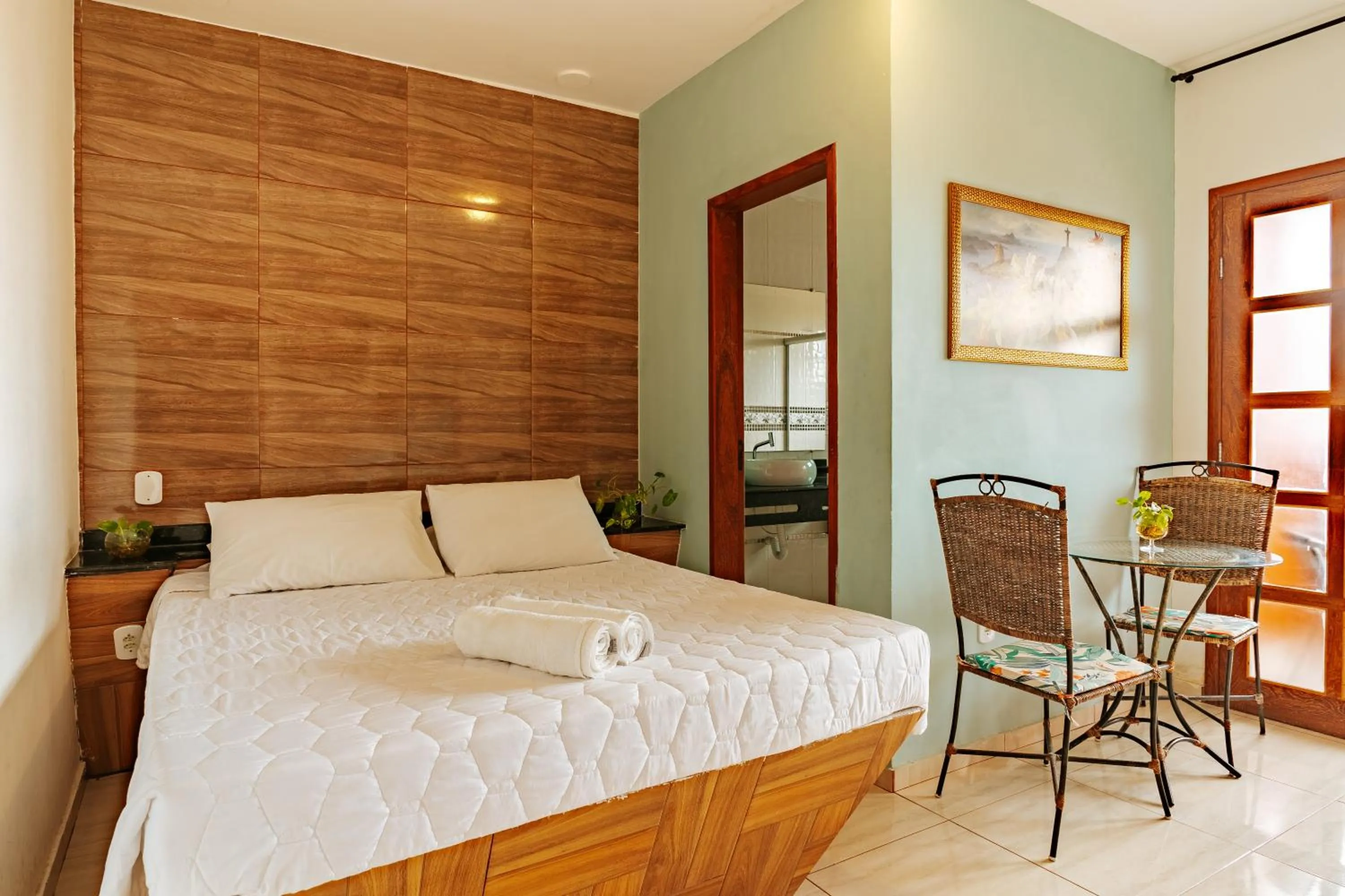 Bed in Hotel Cave do Sol