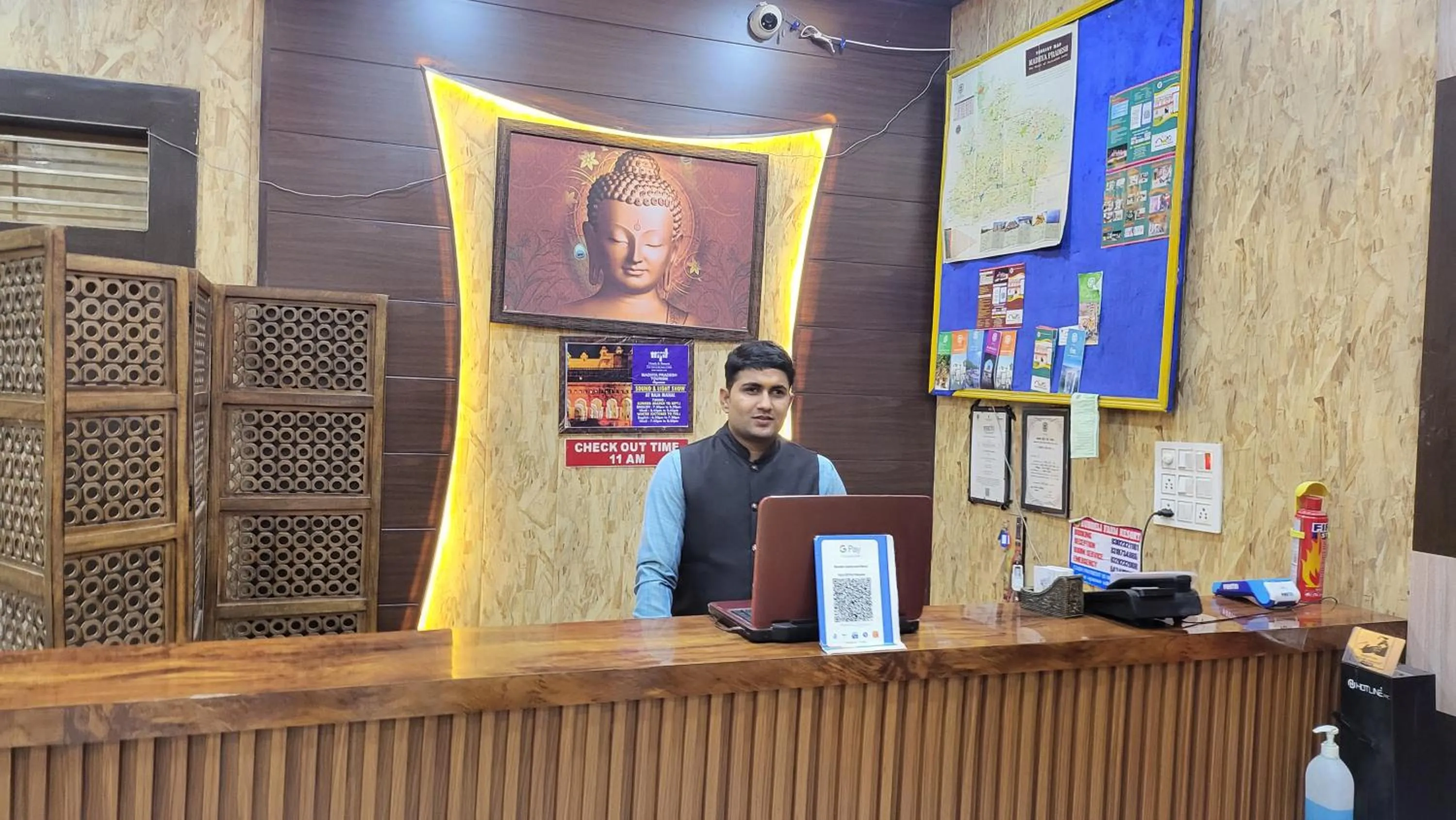 Lobby or reception in Bundeli Farm Resort & Banquet Orchha